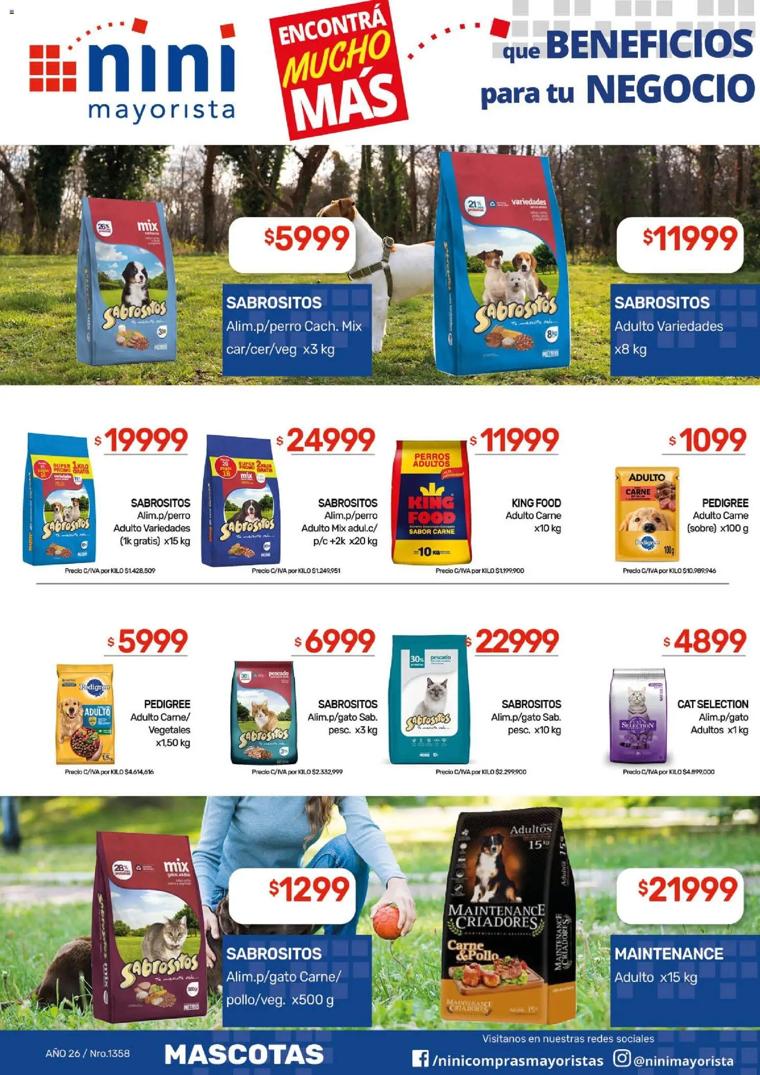NINI Mayorista ofertas │ válido desde el 04.05.2026 | Página: 40 | Productos: Sobre, Pescado