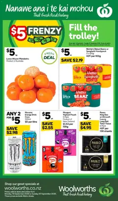Woolworths catalogue preview  - valid from 14 Sept 2026