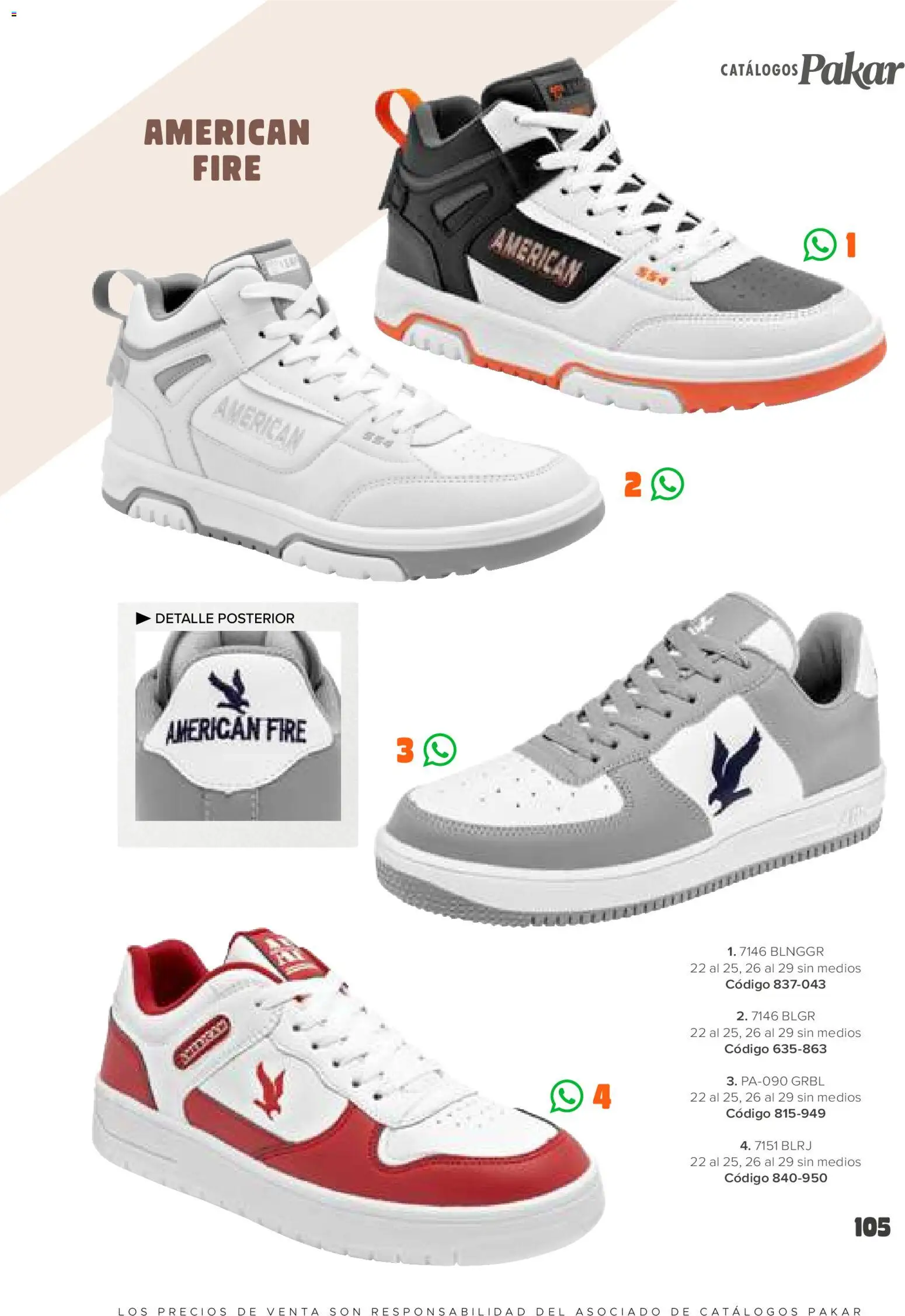 Shoes Collection PAKAR catálogo 2026 PDF (Julio) — page 104