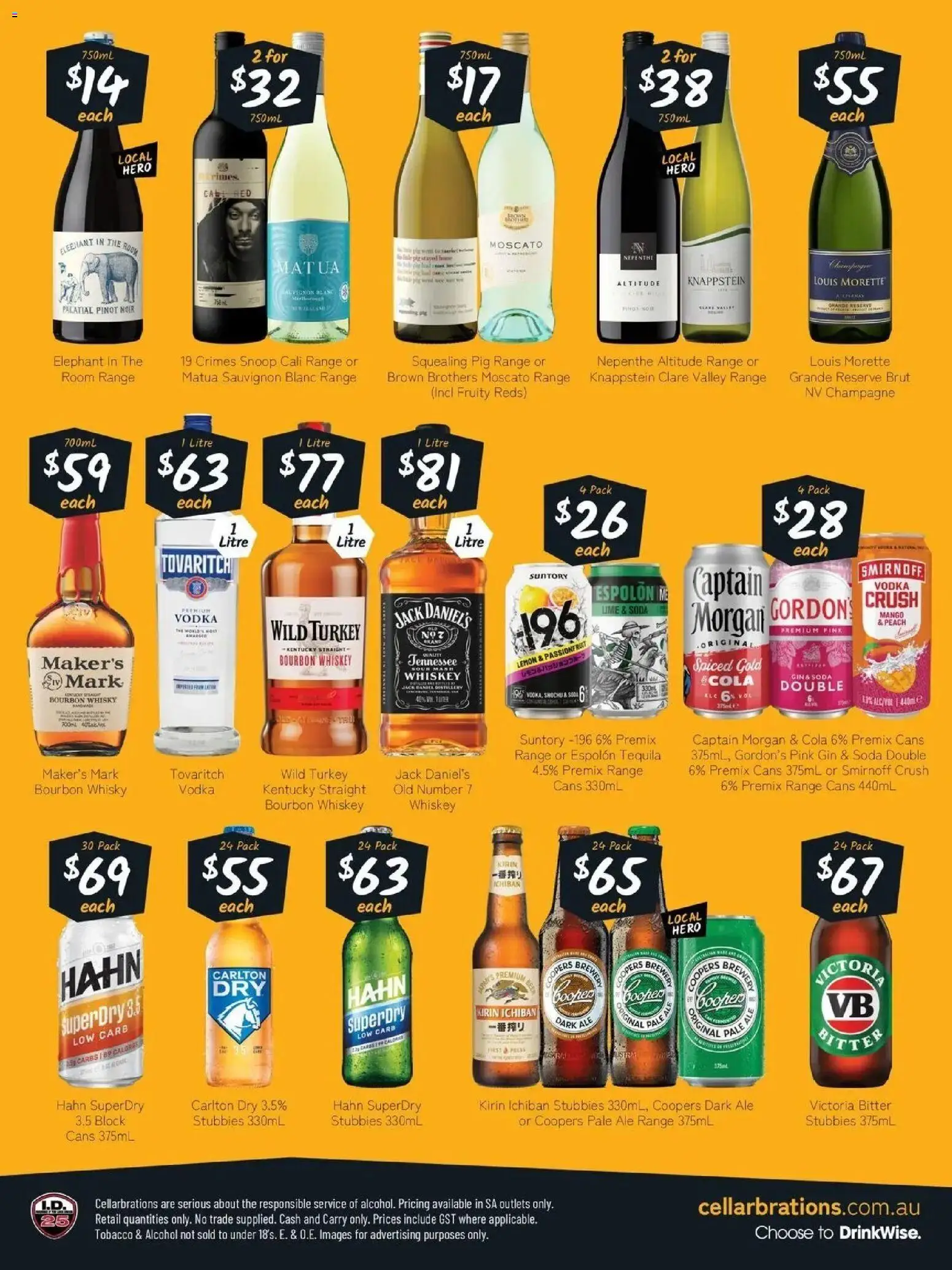 Cellarbrations catalogue - valid from 10/08/2026 | Page: 2 | Products: Alcohol, Tequila, Lemon, Lime