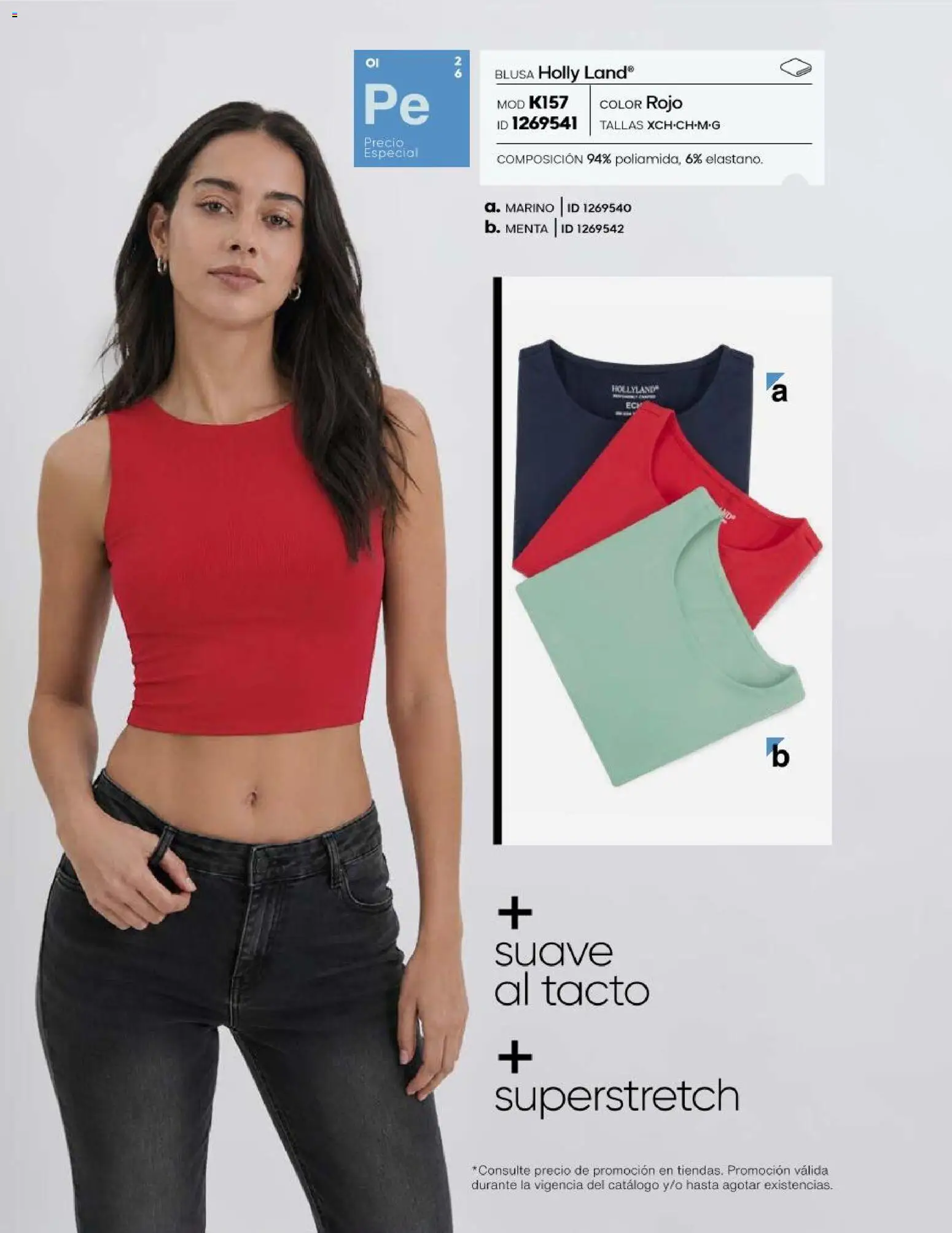 Nuevas ofertas de Price Shoes válidas en toda la República Mexicana desde el 23/07/2026. ¡Encuentra las mejores ofertas en Price Shoes catálogo Básicos! | Página: 40 | Productos: Blusa