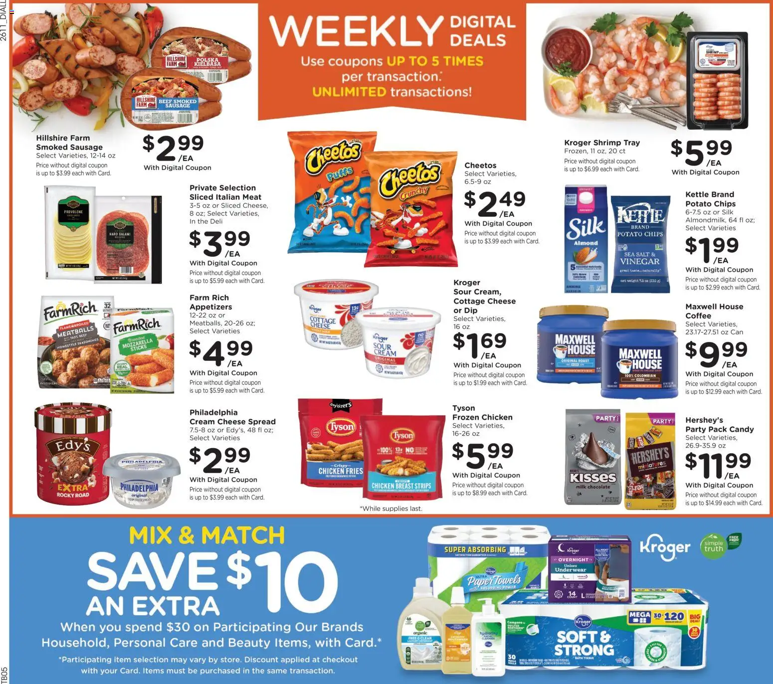 Dillons Weekly Ad - valid from 15.04.2026 | Page: 2 | Products: Coffee, Salami, Chips, Salt