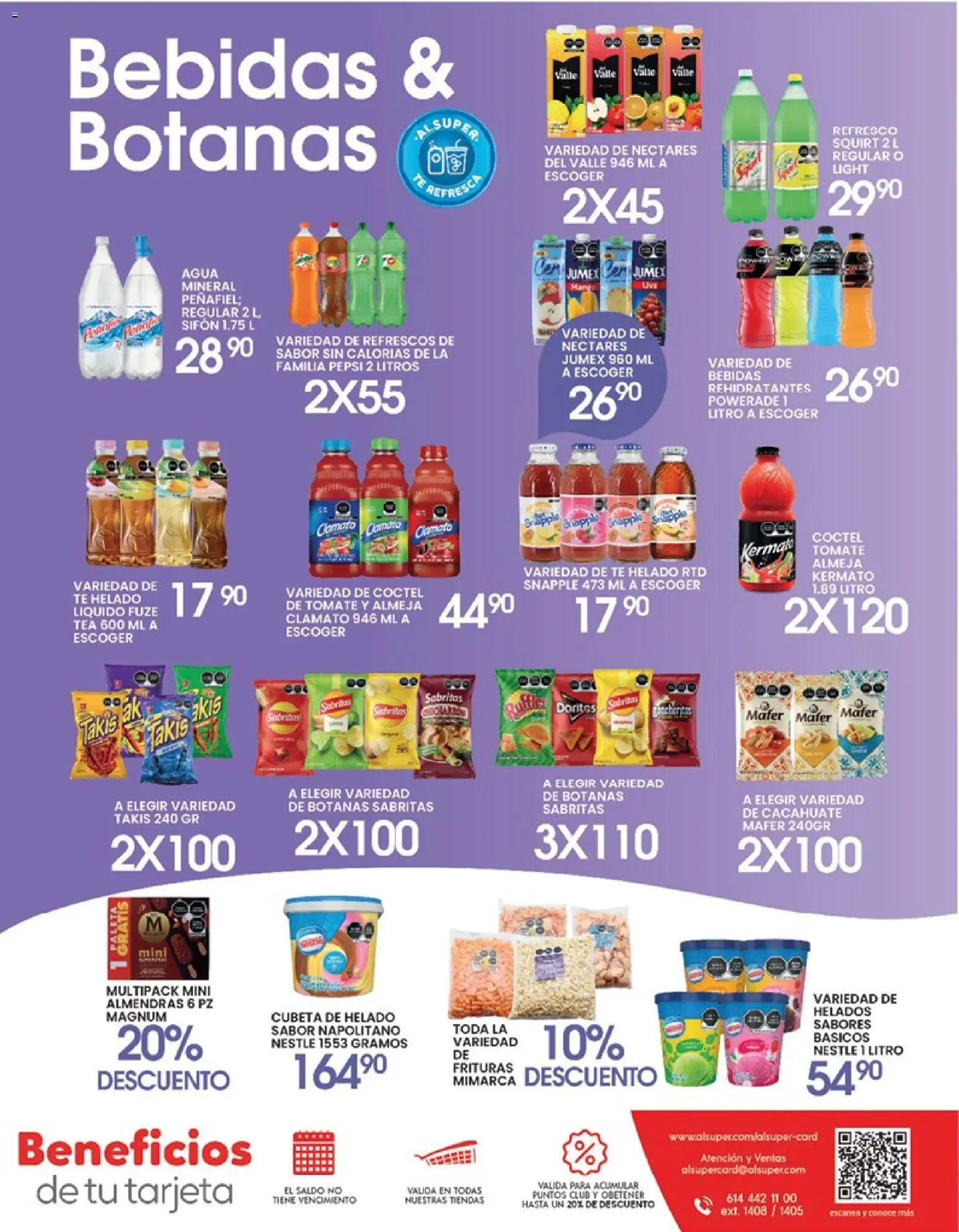 Nuevas ofertas de Alsuper válidas en toda la República Mexicana desde el 22.05.2026. ¡Encuentra las mejores ofertas en Alsuper folleto Casas Grandes! | Página: 7