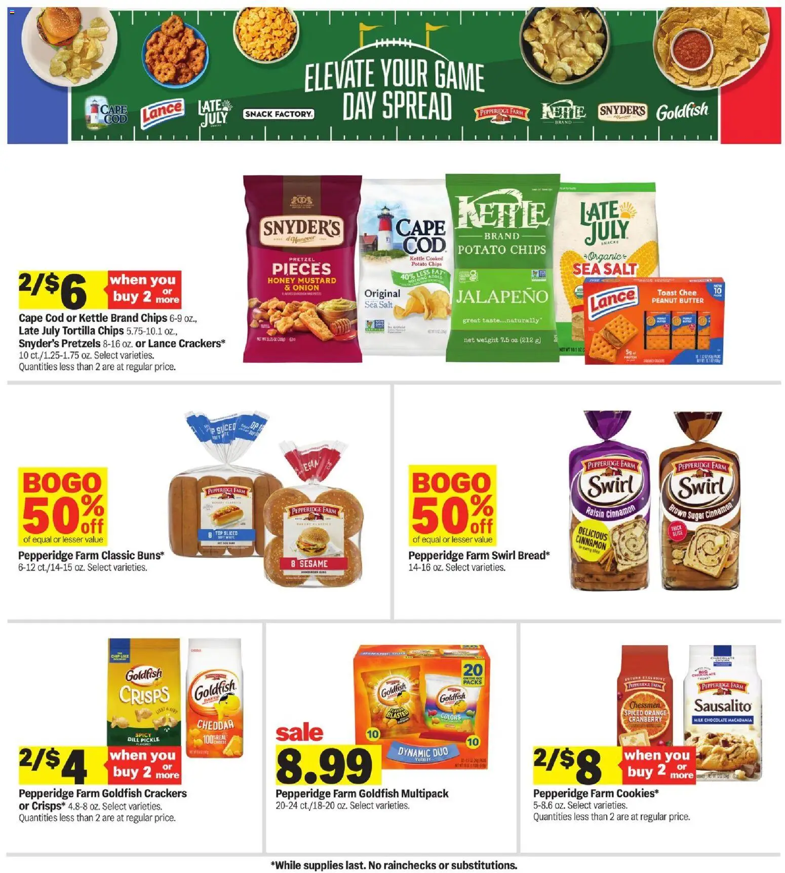 Meijer Weekly Ad - valid from 09/09/2026 | Page: 32 | Products: Honey, Milk, Butter, Game