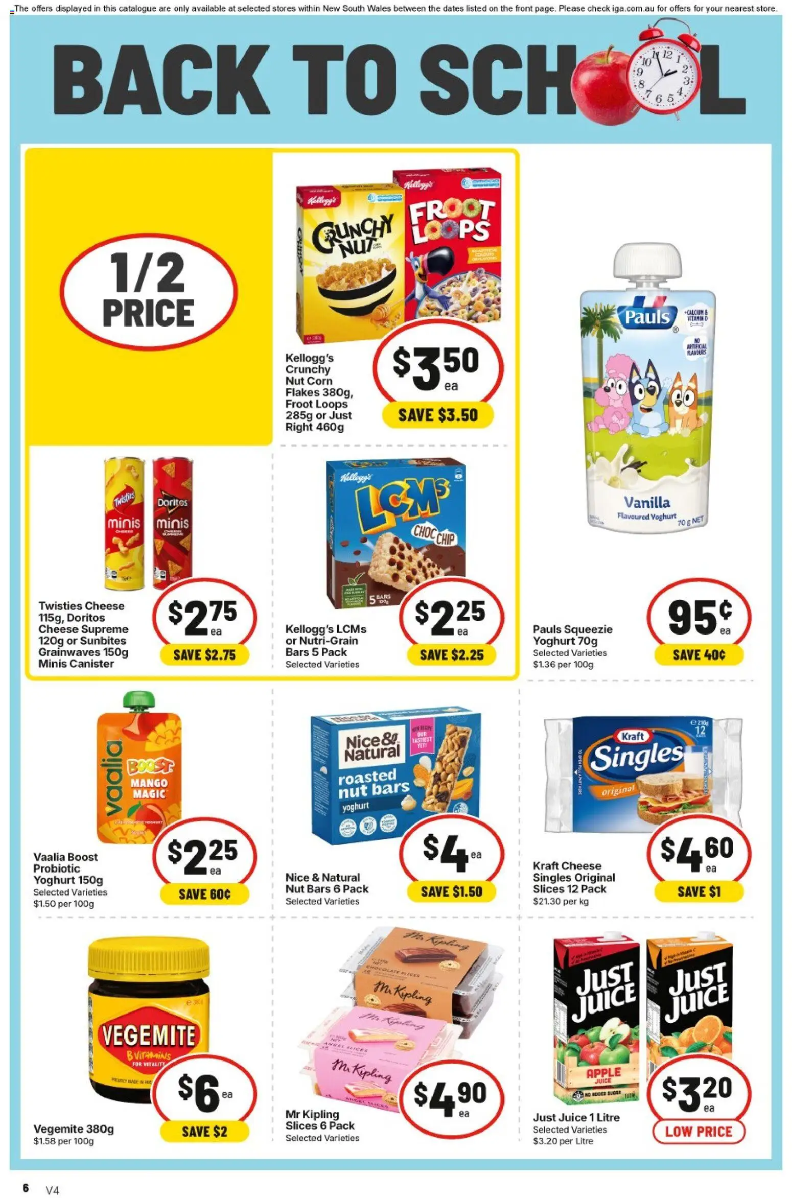 IGA catalogue - valid from 30/09/2026 | Page: 15 | Products: Cheese, Juice, Flakes, Sugar