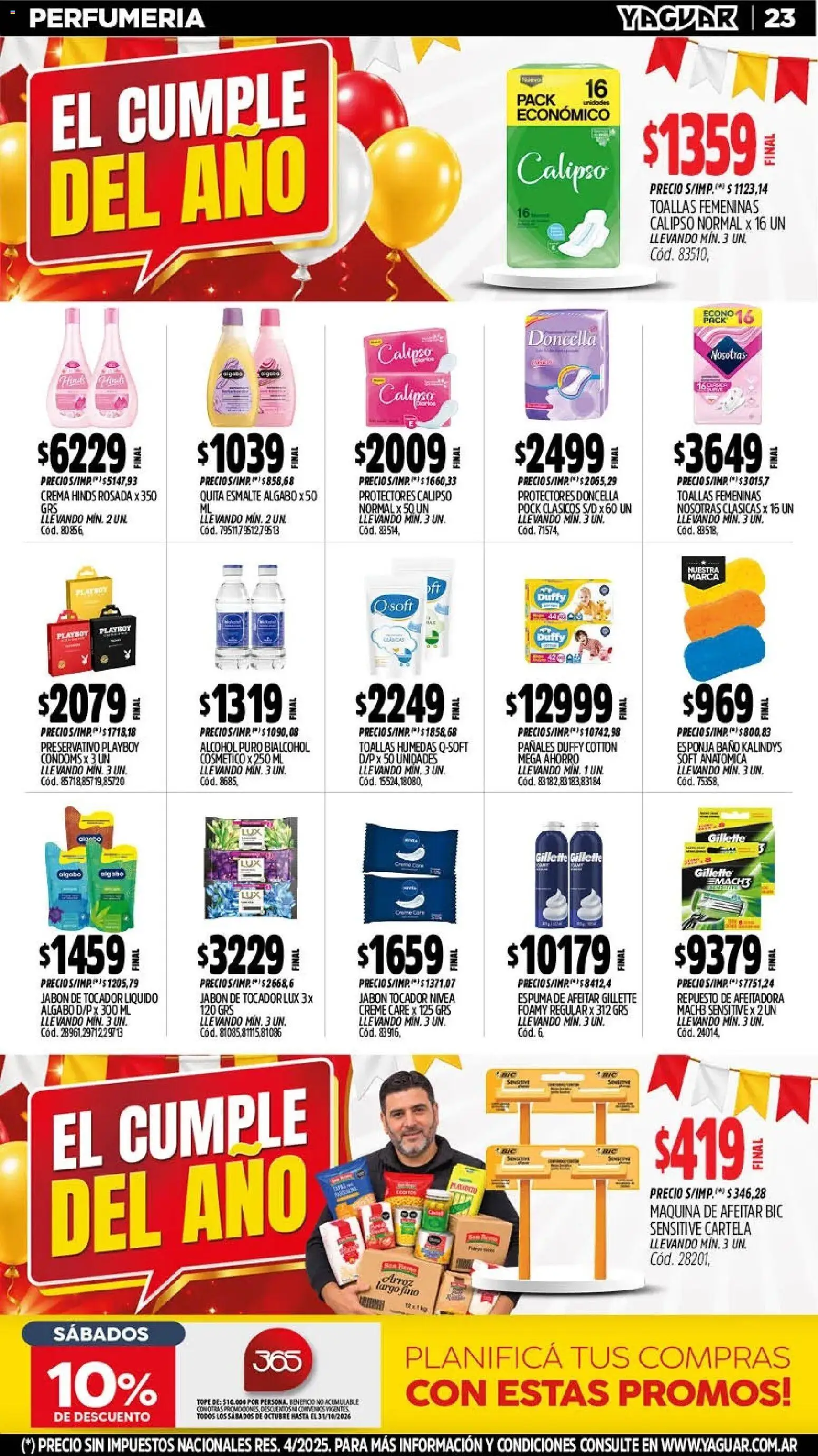 Yaguar - Oferta Semanal Neuquen │ válido desde el 26/10/2026 | Página: 25