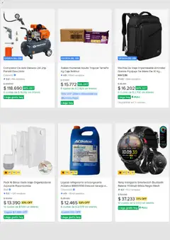 Mercado Libre Ofertas válido desde el 22.09.2026 | Página: 5 | Productos: Bolsa, Radiador, Equipaje de mano, Compresor