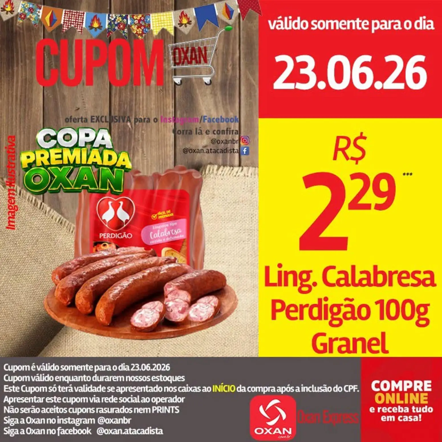 Oxan Atacadista Folheto - válido de 23/06/2026 | Página: 8 | Produtos: Copa