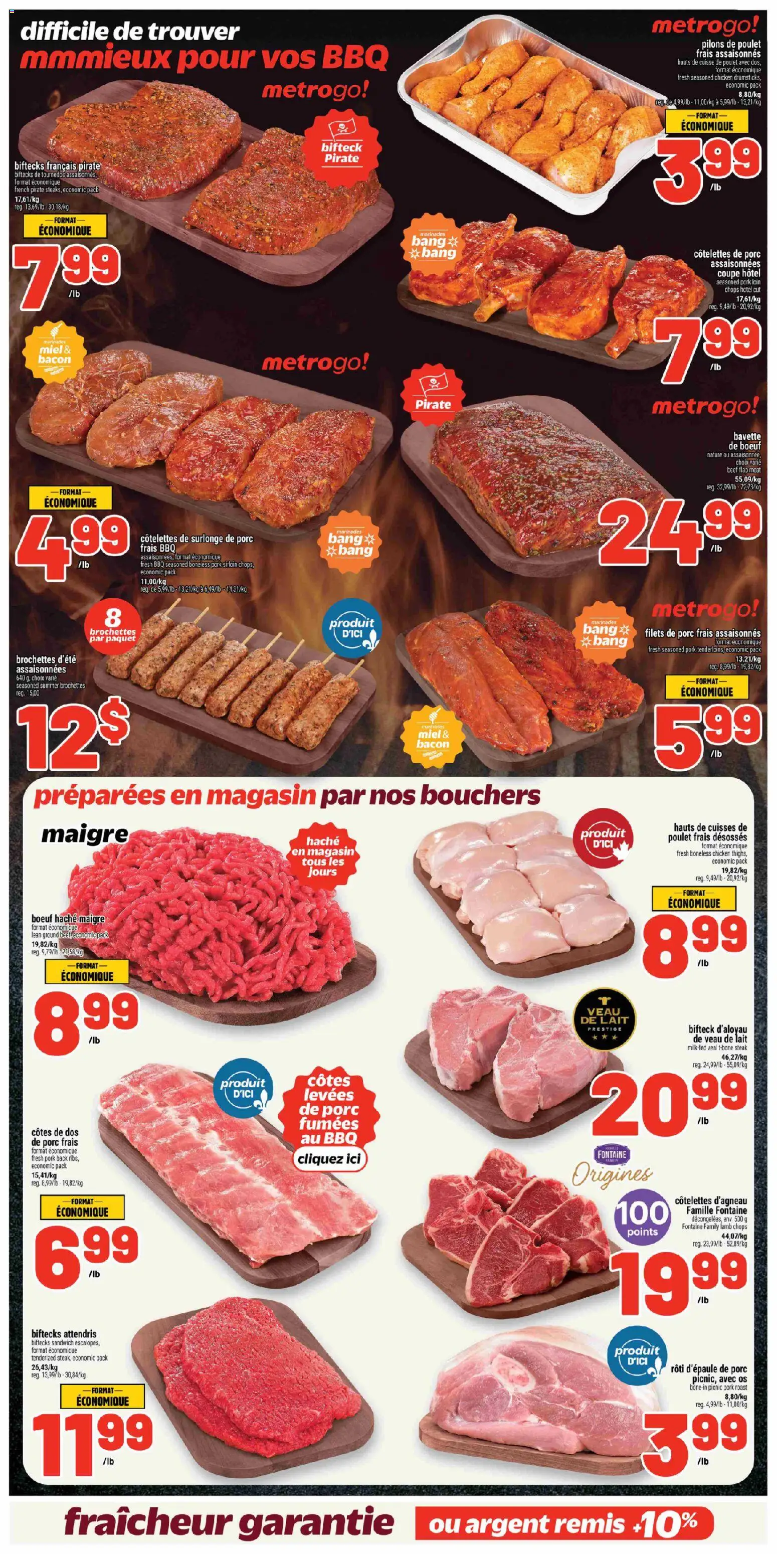 Metro flyer valid from Jul 16, 2026 | Page: 9 | Products: Beef, Chicken, Pork