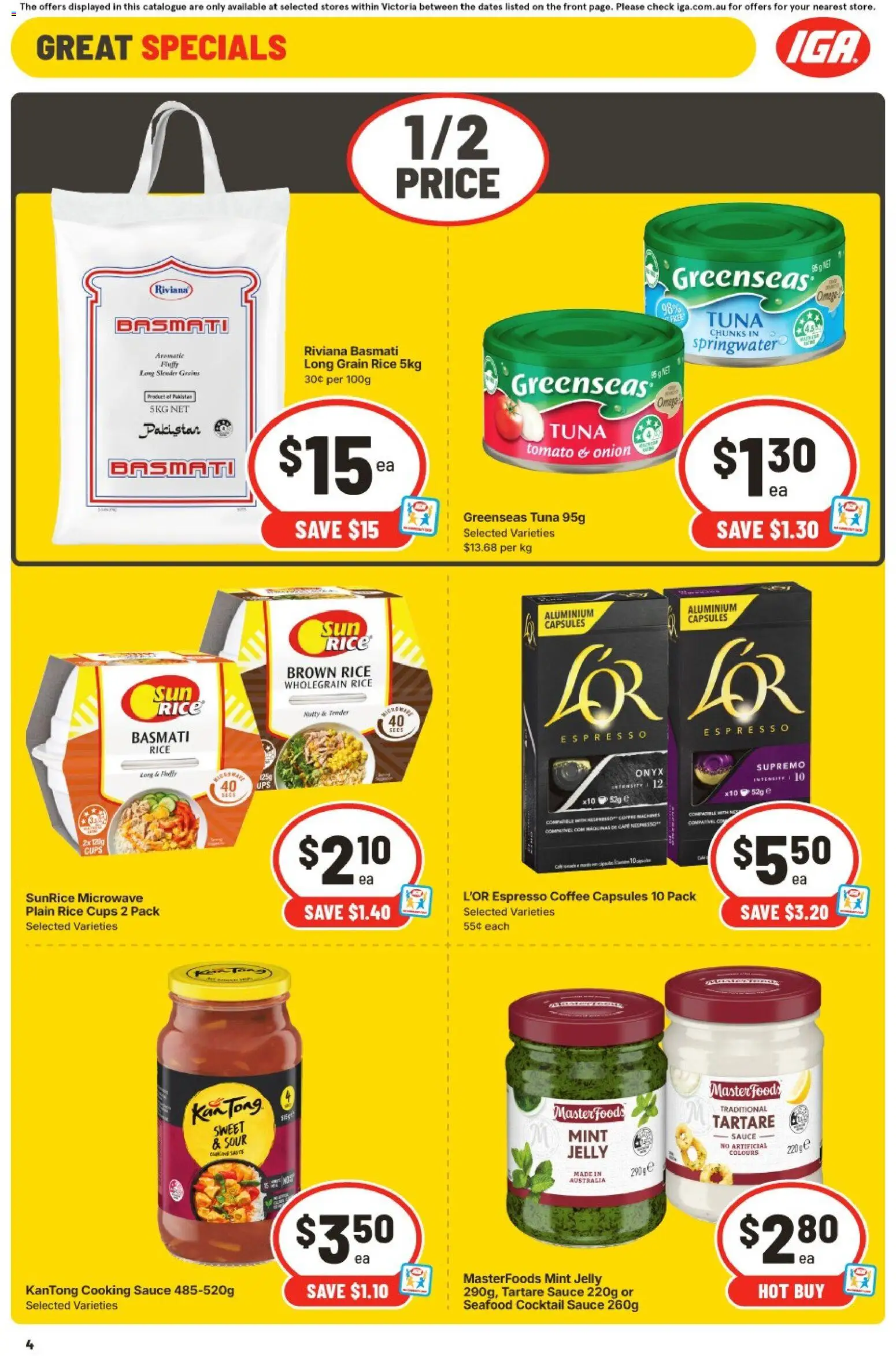 Ritchies catalogue - valid from 11.03.2026 | Page: 6 | Products: Coffee, Rice, Sauce, Seafood