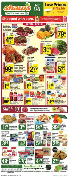 Preview of Shaw's weekly ads valid from 08/14/2026