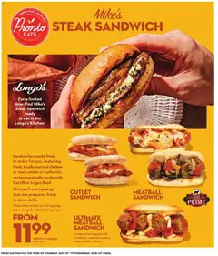 Preview of Longo's weekly flyer / circulaire from shop Longo's valid from 18.06.2026 | Page: 17 | Products: Beef, Chicken