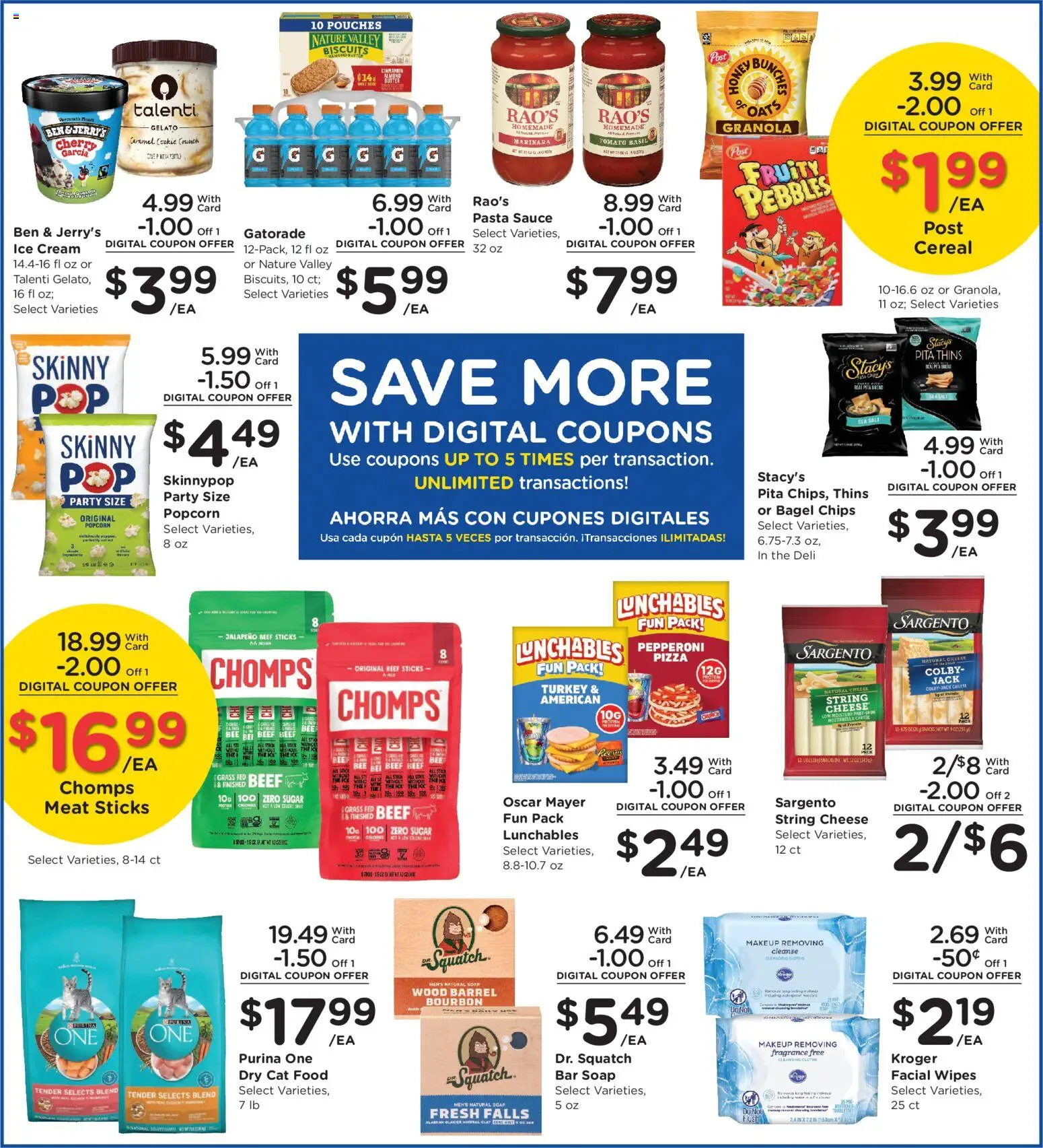 Smith's Weekly Ad - valid from 15.04.2026 | Page: 5 | Products: Cheese, Cream, Ice cream, Sugar