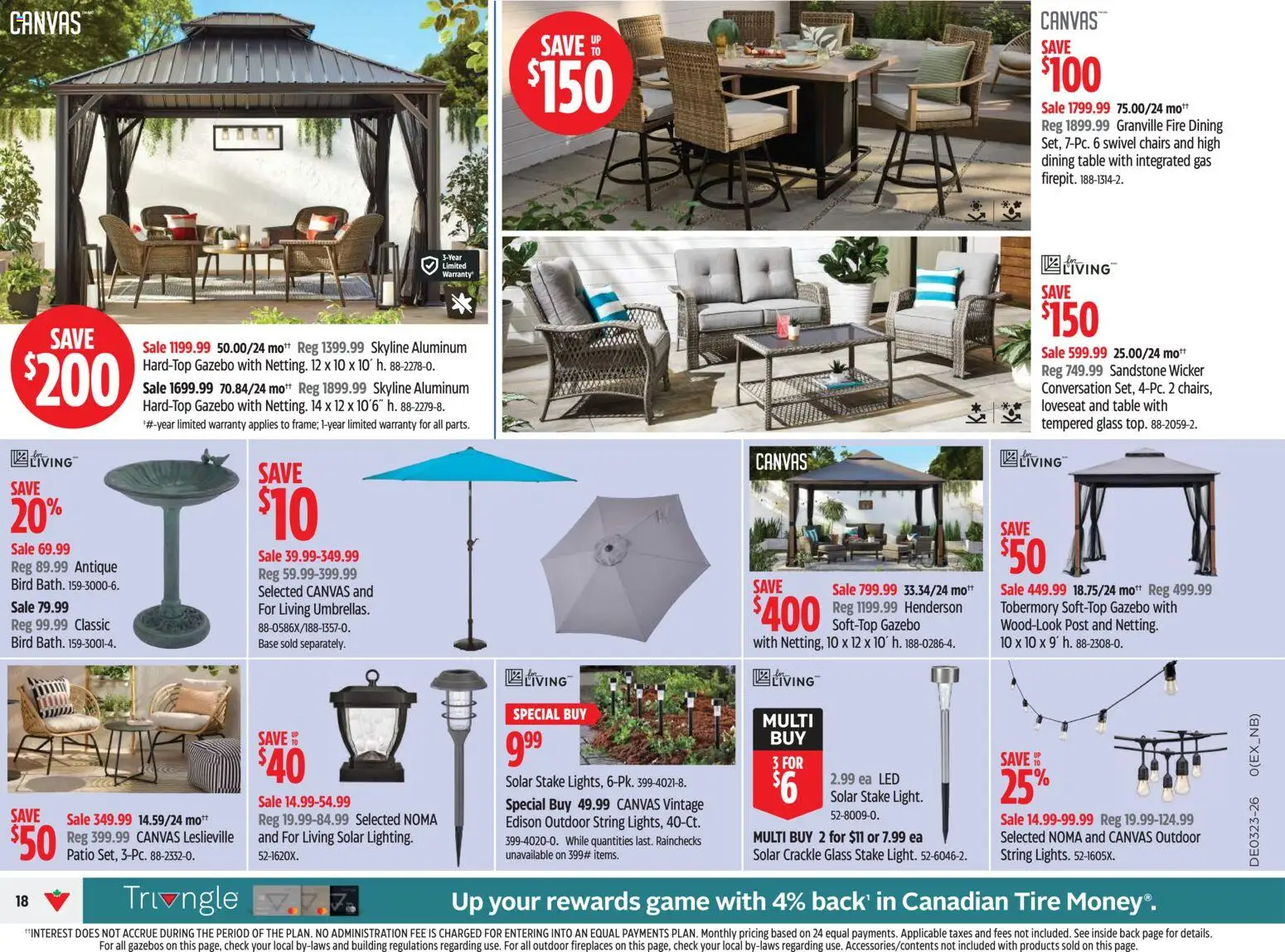 Canadian Tire flyer valid from 04.06.2026 | Page: 18 | Products: Game, Table