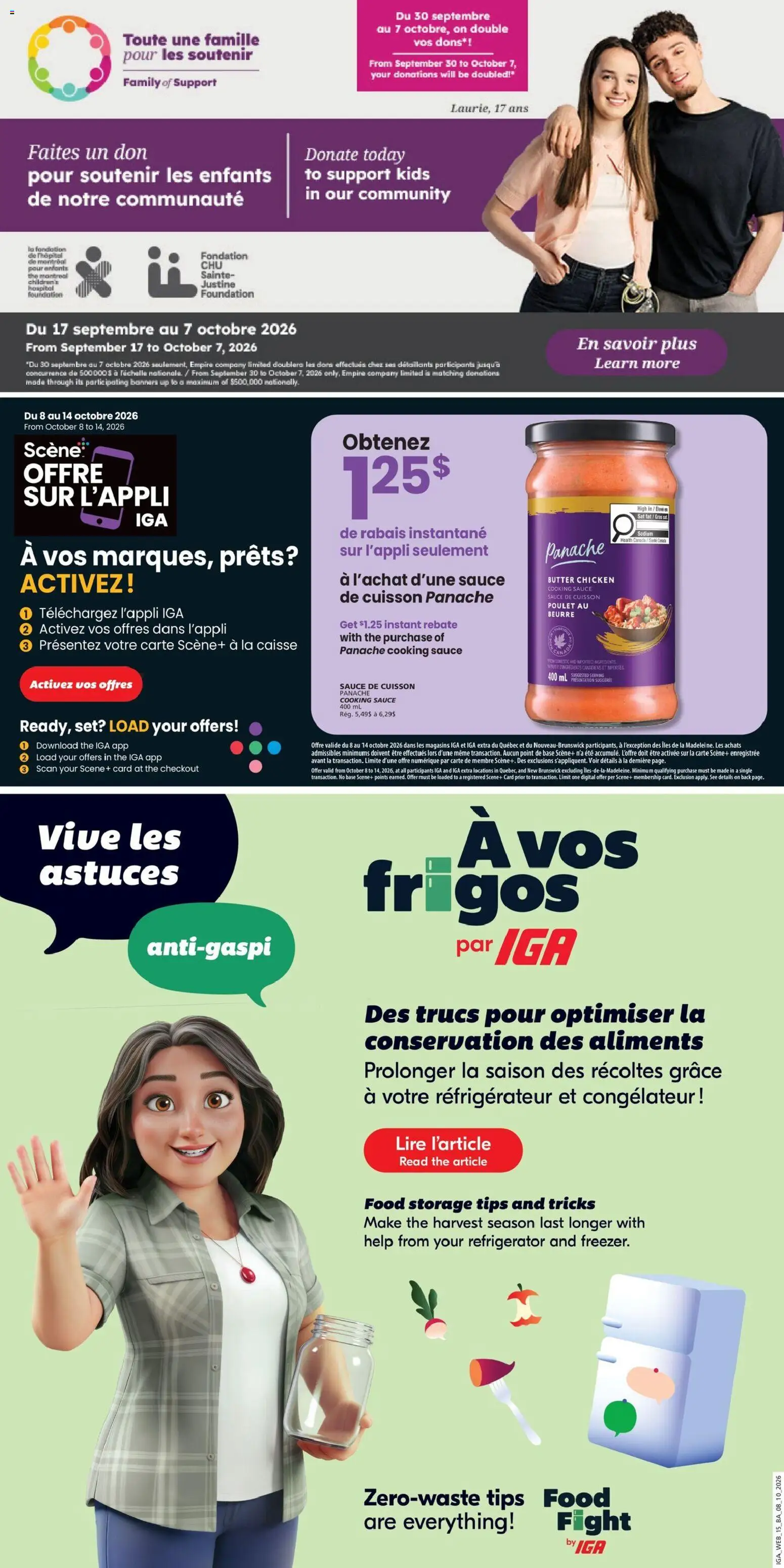 IGA flyer valid from Oct 8, 2026 | Page: 19