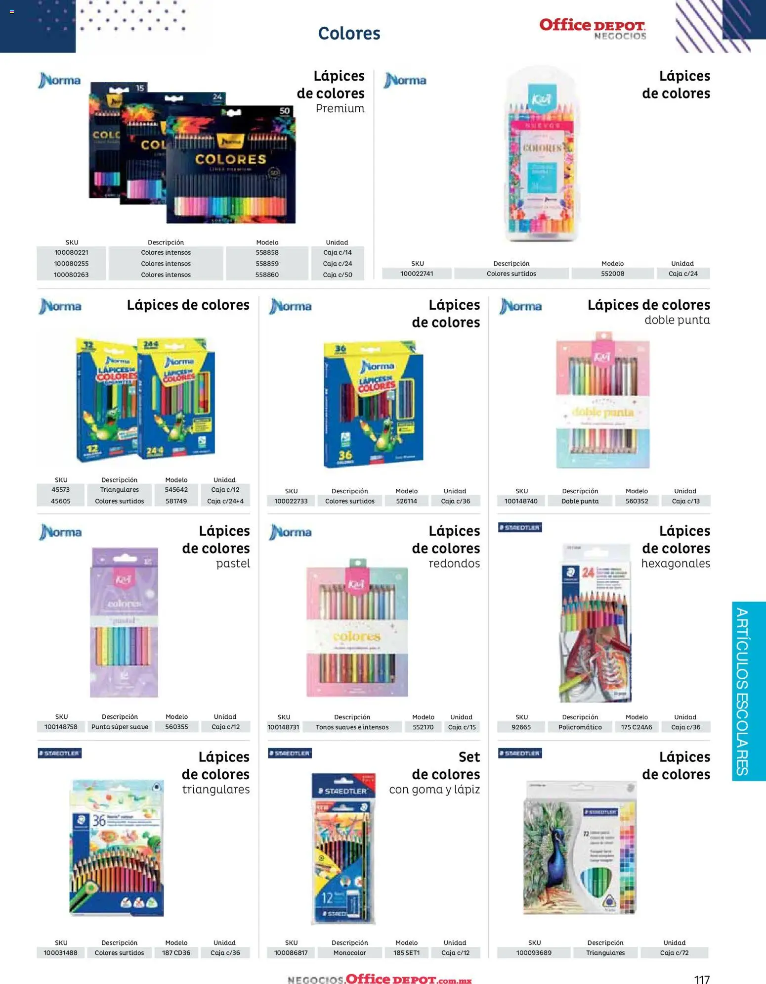 Nuevas ofertas de Office Depot válidas en toda la República Mexicana desde el 12/01/2026. ¡Encuentra las mejores ofertas en Office Depot catálogo 2026! | Página: 119 | Productos: Pastel, Caja