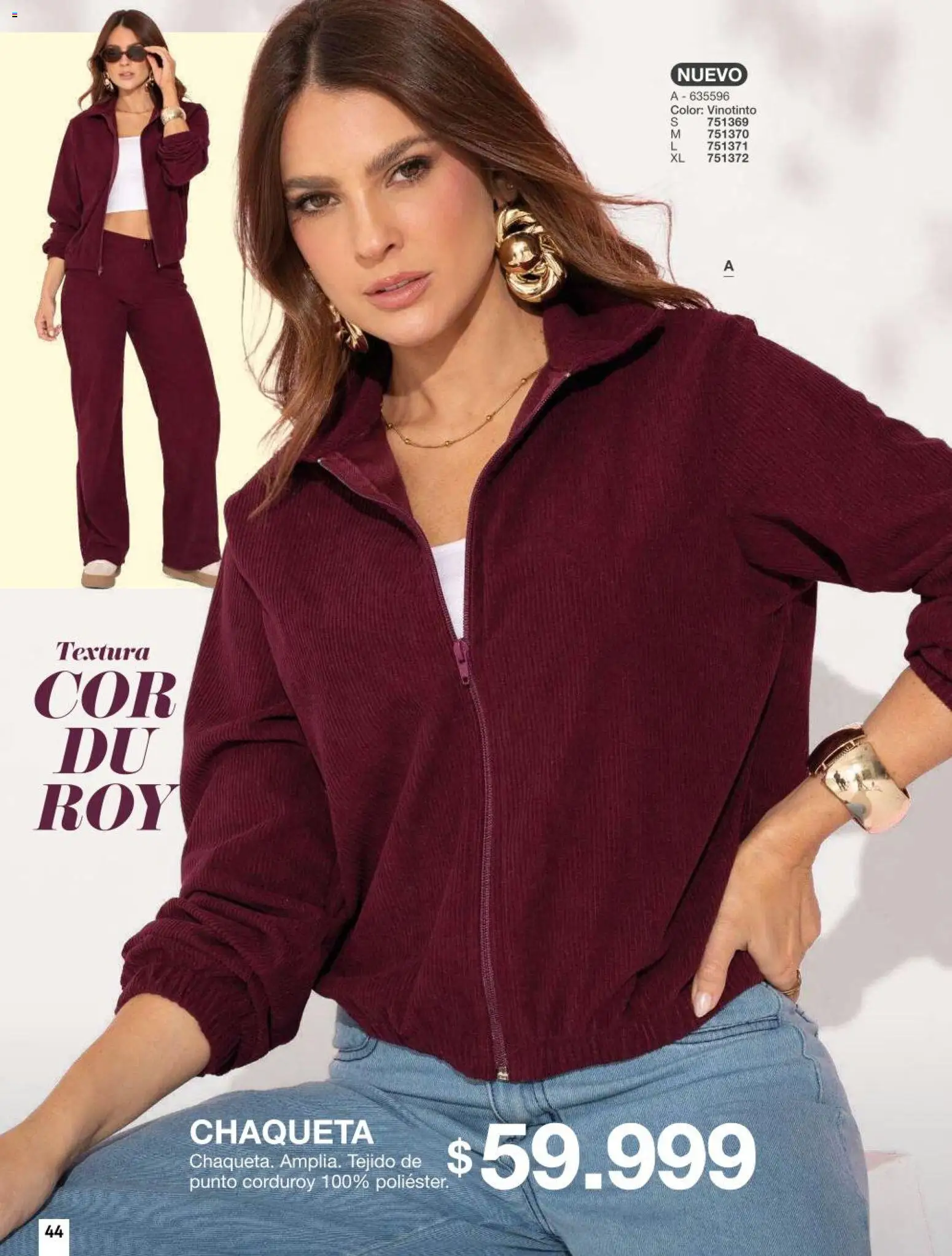 Carmel revista - valida desde el 11/08/2026 | Página: 44 | Productos: Chaqueta
