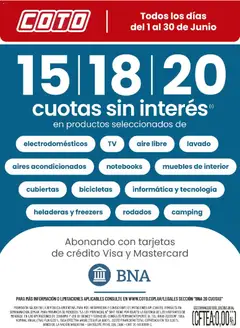 Vista previa Coto - BNACSI Junio válido desde el 01.06.2026