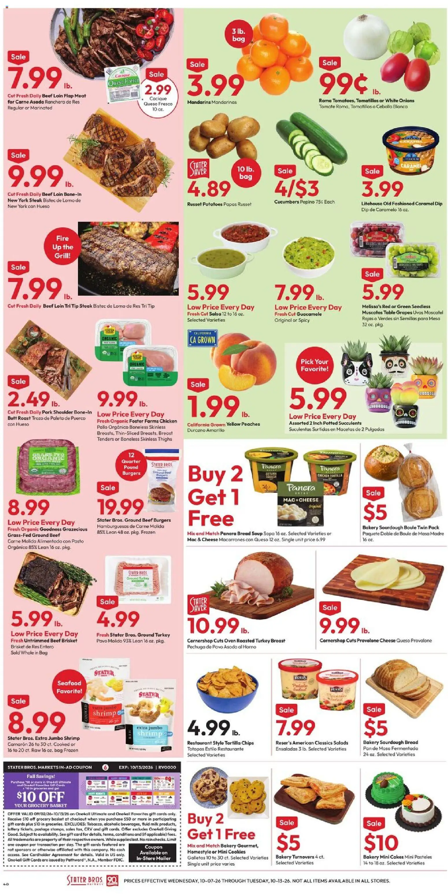 Stater Bros Weekly Ad - valid from 10/07/2026 | Page: 4