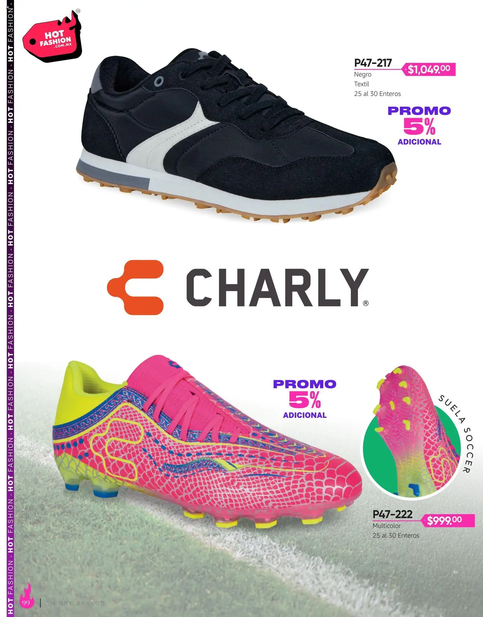 Nuevas ofertas de Cklass válidas en toda la República Mexicana desde el 03/08/2026. ¡Encuentra las mejores ofertas en Cklass catálogo Hot Fashion Ropa! | Página: 181