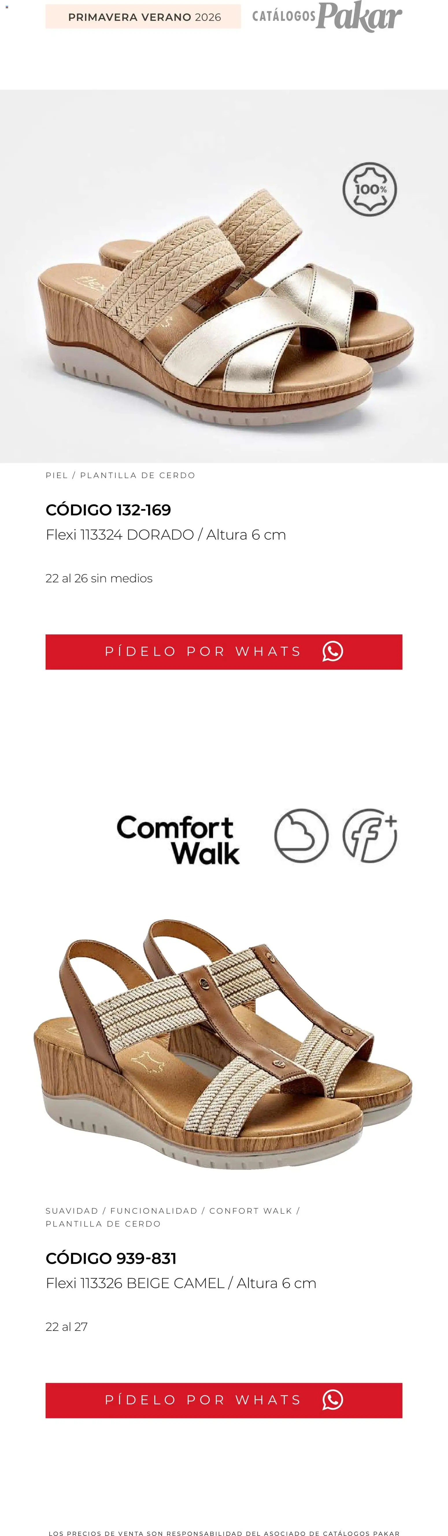 Nuevas ofertas de SC Pakar válidas en toda la República Mexicana desde el 04/03/2026. ¡Encuentra las mejores ofertas en SC Pakar catálogo Flexi PV26! | Página: 34 | Productos: Cerdo