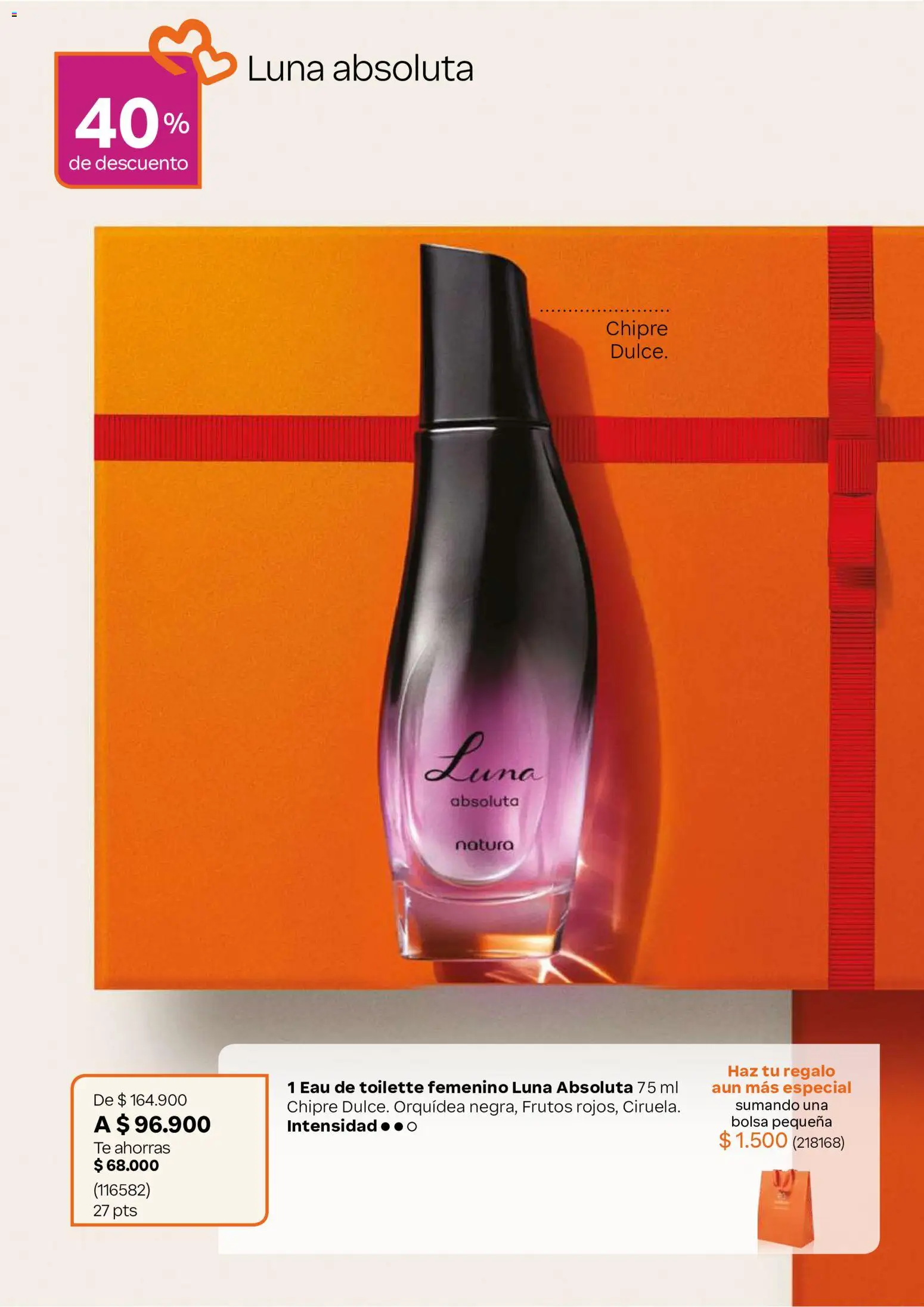 Natura revista - valida desde el 22/07/2026 | Página: 25 | Productos: Té, Bolsa, Orquídea, Eau de toilette