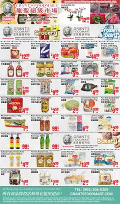 Preview of Oceans weekly flyer - Grant’s Foodmart from shop Oceans valid from 22.05.2026
