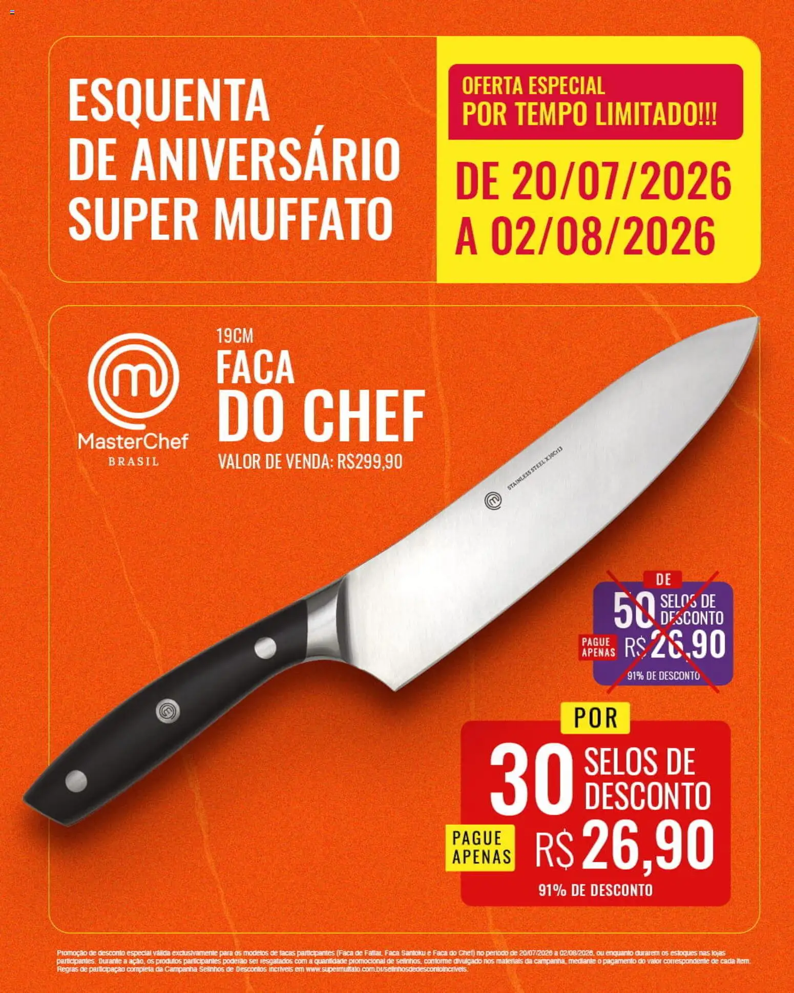 Super Muffato Folheto - válido de 20/07/2026 | Página: 4 | Produtos: Faca
