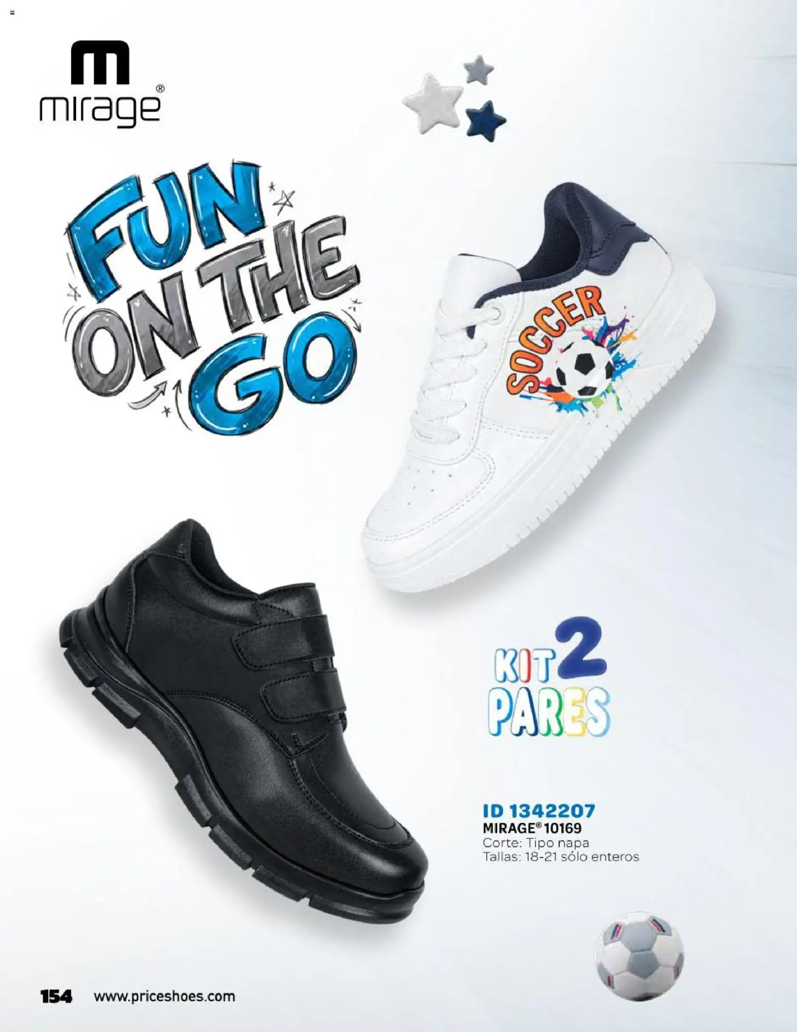 Nuevas ofertas de Price Shoes válidas en toda la República Mexicana desde el 21/10/2026. ¡Encuentra las mejores ofertas en Price Shoes catálogo Kids! | Página: 154