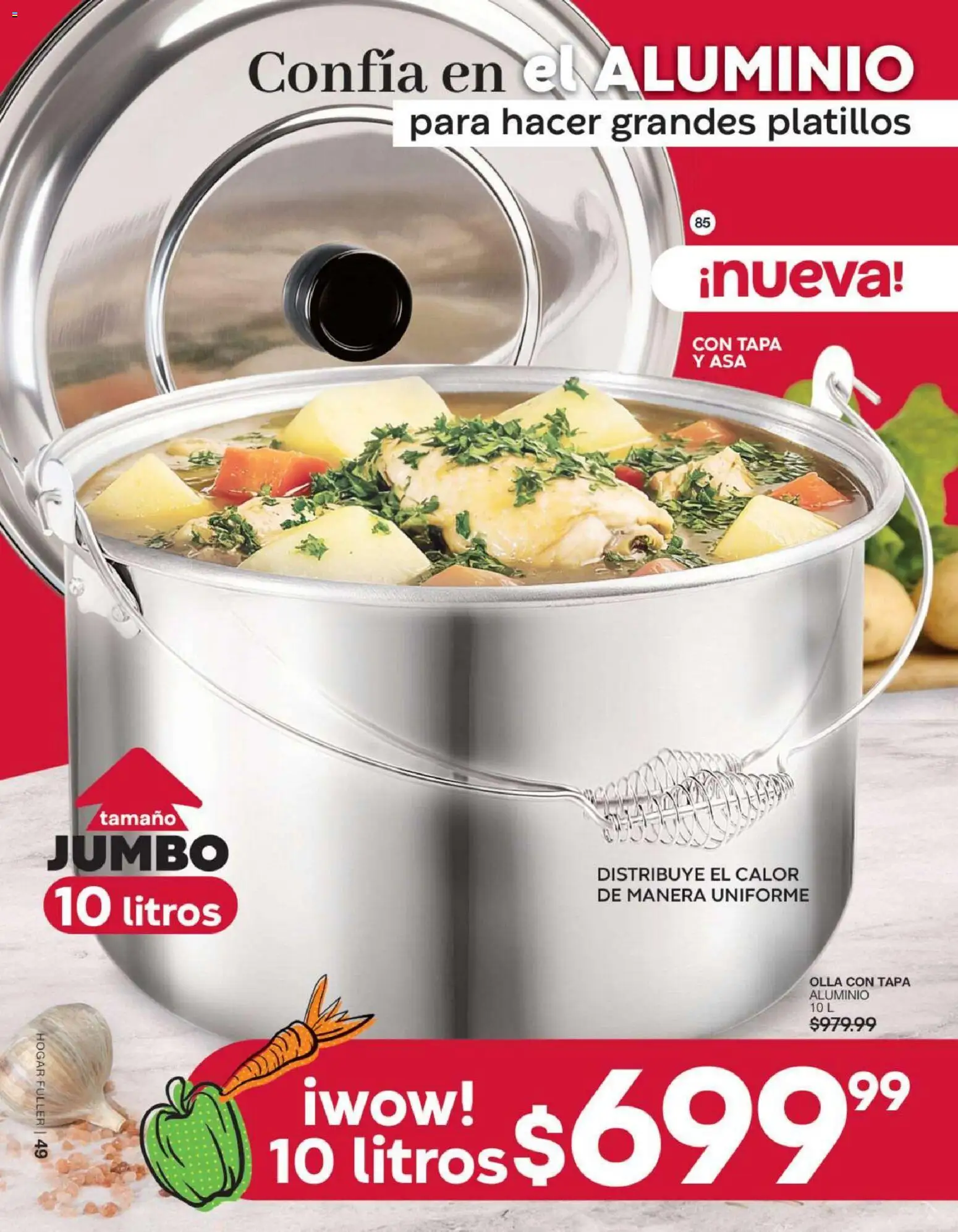 Nuevas ofertas de Fuller válidas en toda la República Mexicana desde el 02/09/2026. ¡Encuentra las mejores ofertas en Fuller campaña 11 2026! | Página: 26 | Productos: Olla