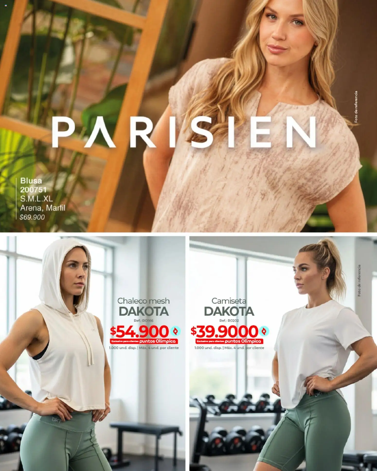 Olímpica revista - valida desde el 01.05.2026 | Página: 13 | Productos: Camiseta, Blusa, Chaleco