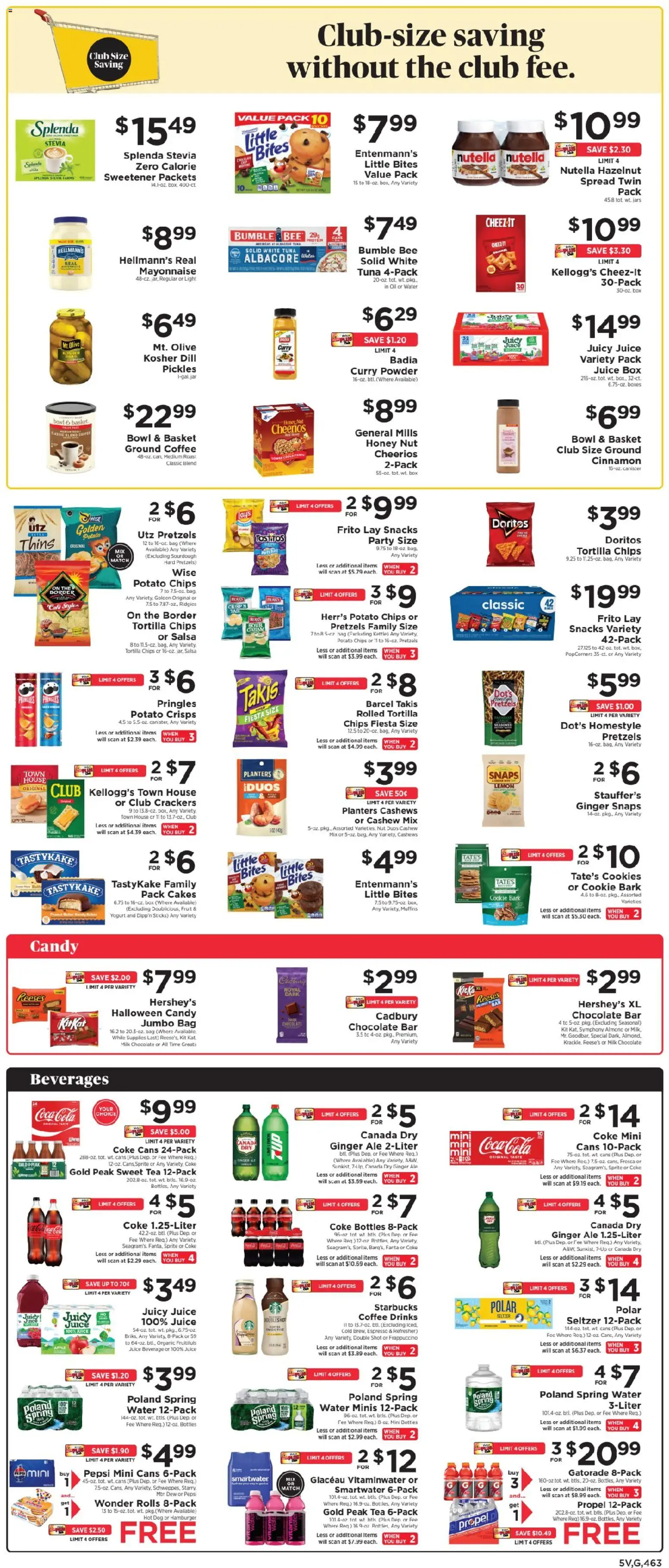 ShopRite Weekly Ad - valid from 09/27/2026 | Page: 6 | Products: Hamburger, Oil, Tuna, Muffins