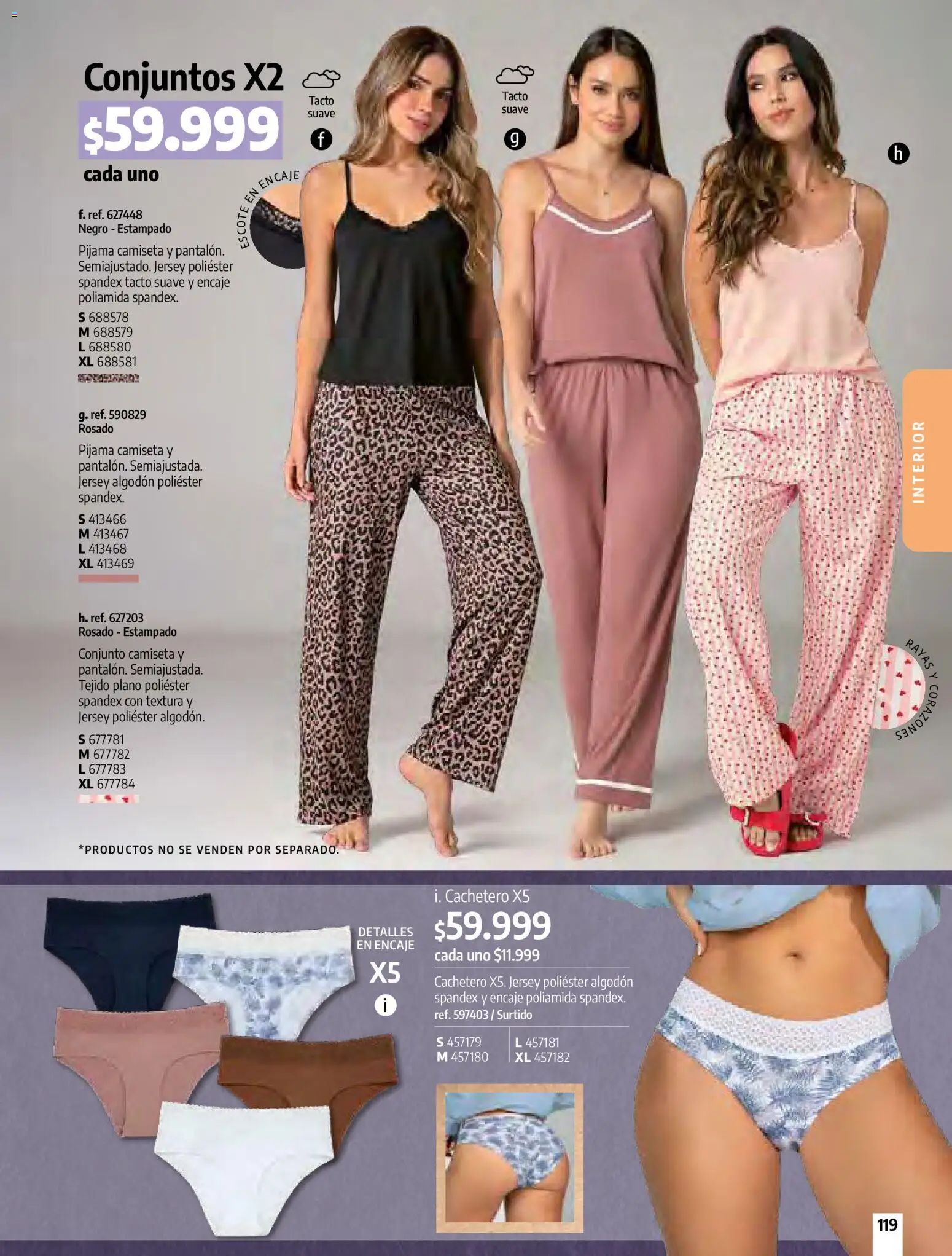 Pacifika revista - valida desde el 01.03.2026 | Página: 121 | Productos: Algodón, Cachetero, Camiseta, Conjunto