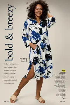 Preview of Avon weekly ads valid from 20.05.2026 | Page: 122 | Products: Shirt, Dress
