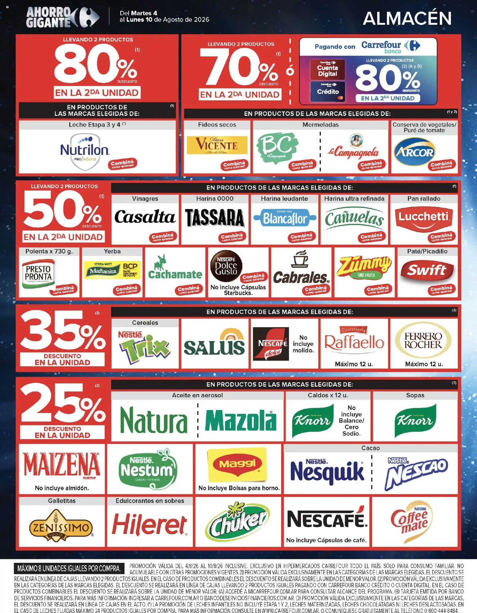 Carrefour ofertas │ válido desde el 04/08/2026 | Página: 6