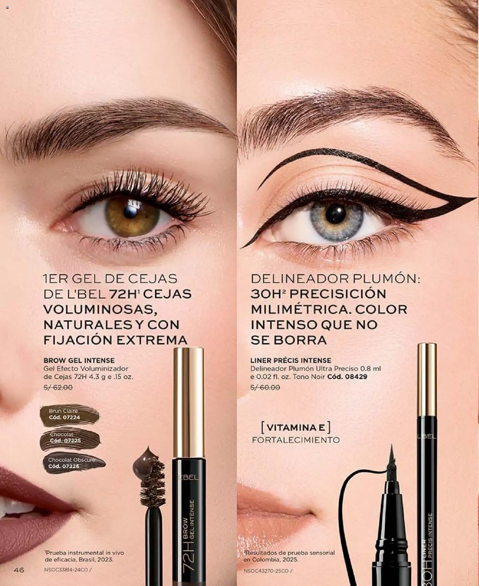 Catálogo L'Bel válido desde 03/10/2026 | Página: 46 | Productos: Delineador