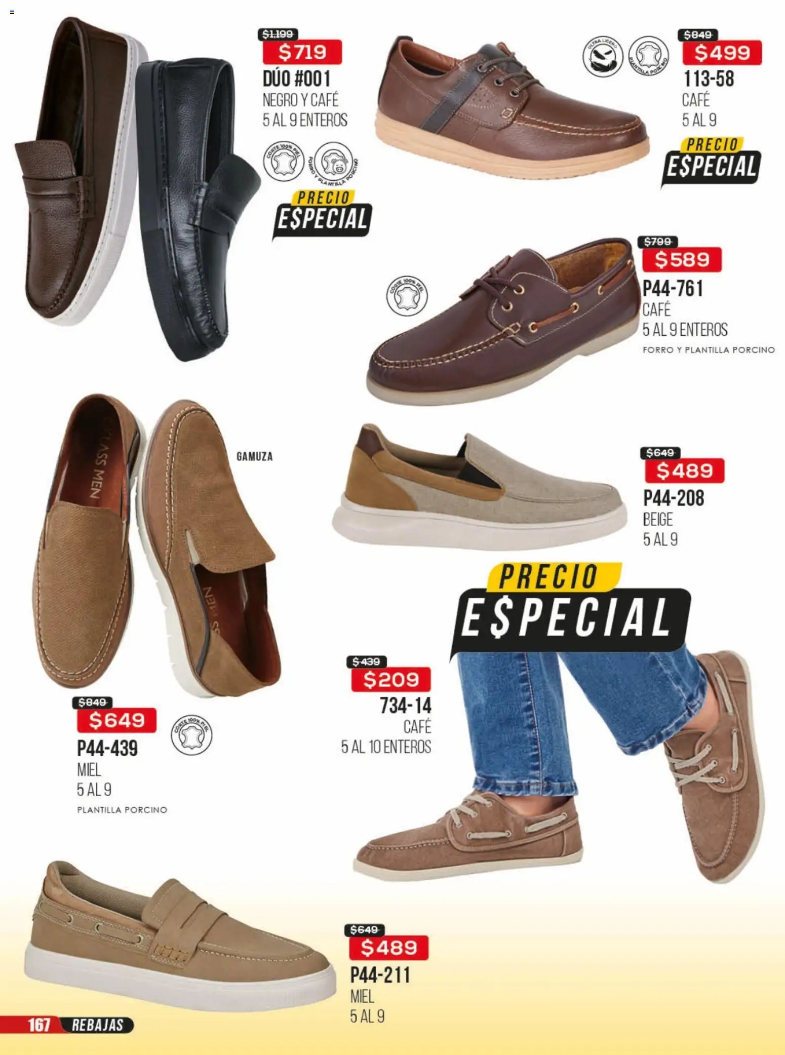 Nuevas ofertas de Cklass válidas en toda la República Mexicana desde el 23/06/2026. ¡Encuentra las mejores ofertas en Cklass catálogo Rebajas sobre rebajas calzado! | Página: 168 | Productos: Café, Gamuza