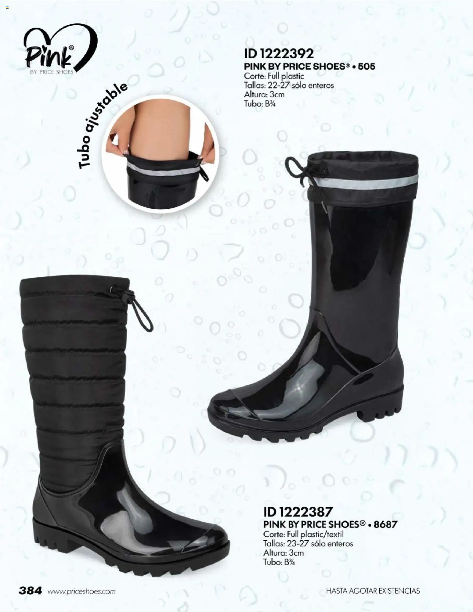 Nuevas ofertas de Price Shoes válidas en toda la República Mexicana desde el 18/07/2026. ¡Encuentra las mejores ofertas en Price Shoes catálogo Botas! | Página: 384