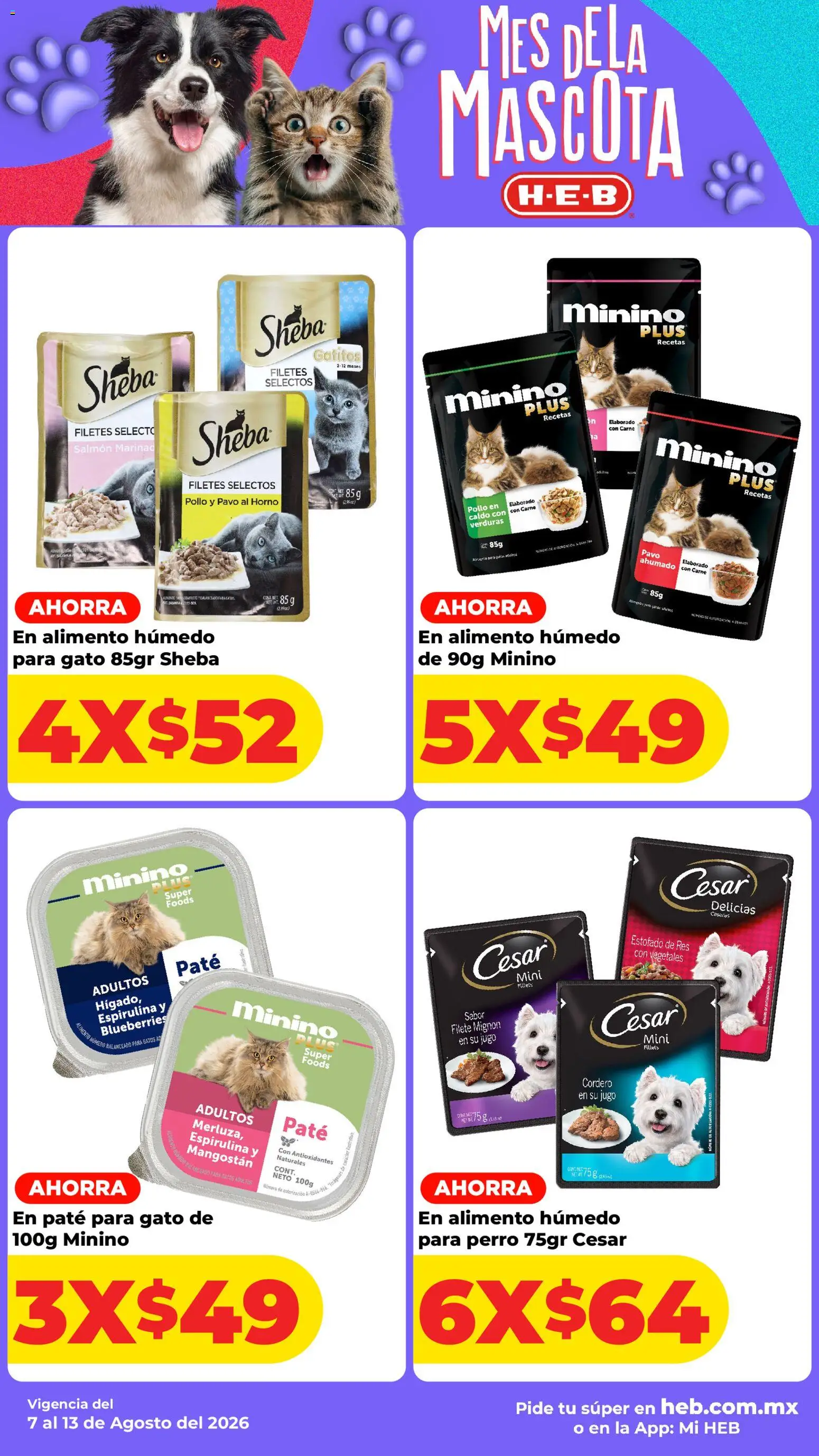 Nuevas ofertas de H-E-B válidas en toda la República Mexicana desde el 07/08/2026. ¡Encuentra las mejores ofertas en H-E-B folleto! | Página: 11 | Productos: Pollo, Filete, Horno, Paté