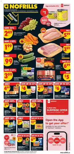 Preview of No Frills weekly flyer - NS from shop No Frills valid from Oct 29, 2026