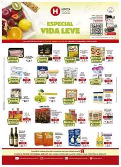 Hirota Food ofertas Vida Leve - Pré-Visualização do folheto da loja Hirota Food, válido de 03.06.2026