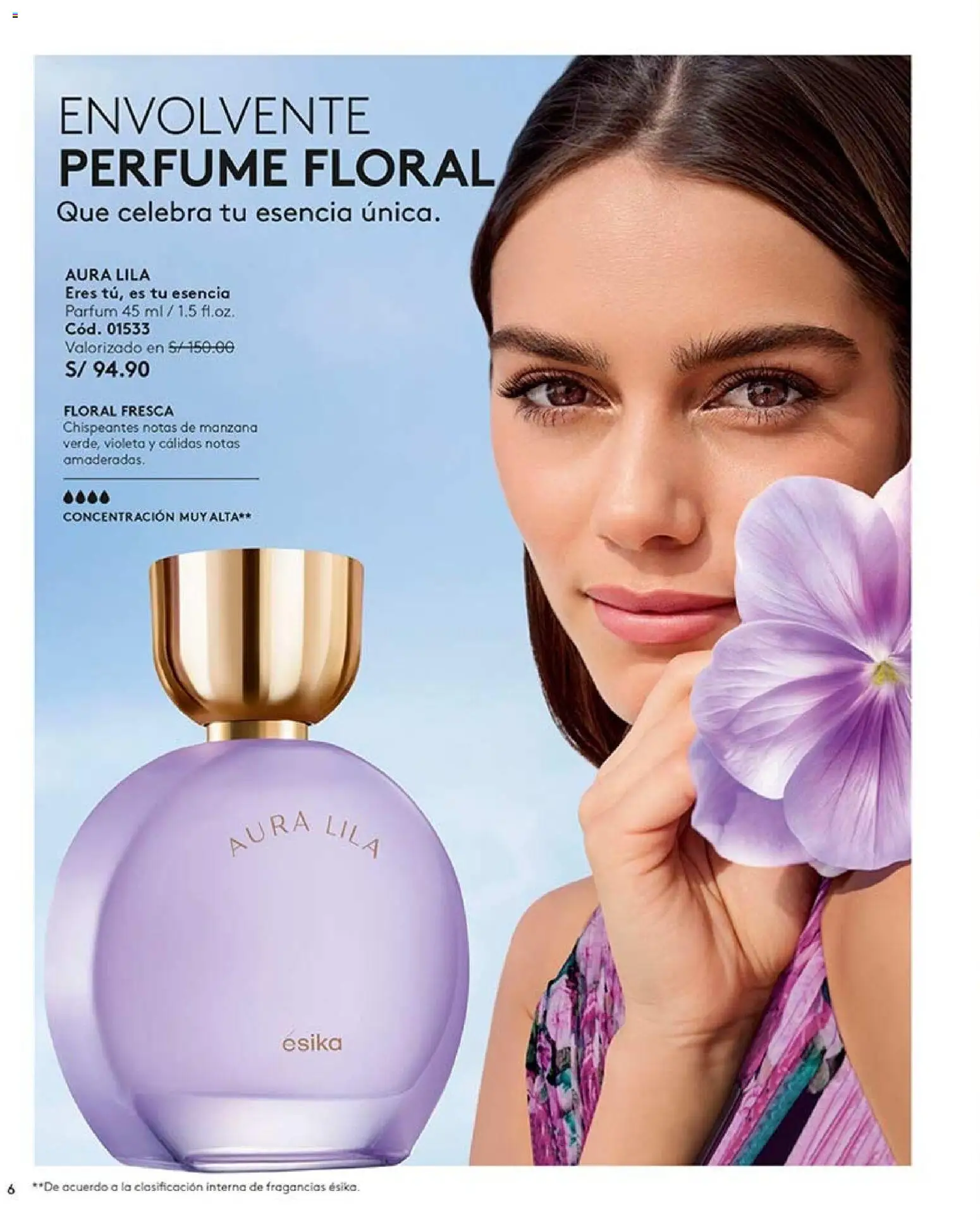Catálogo Ésika válido desde 11/07/2026 | Página: 6 | Productos: Perfume