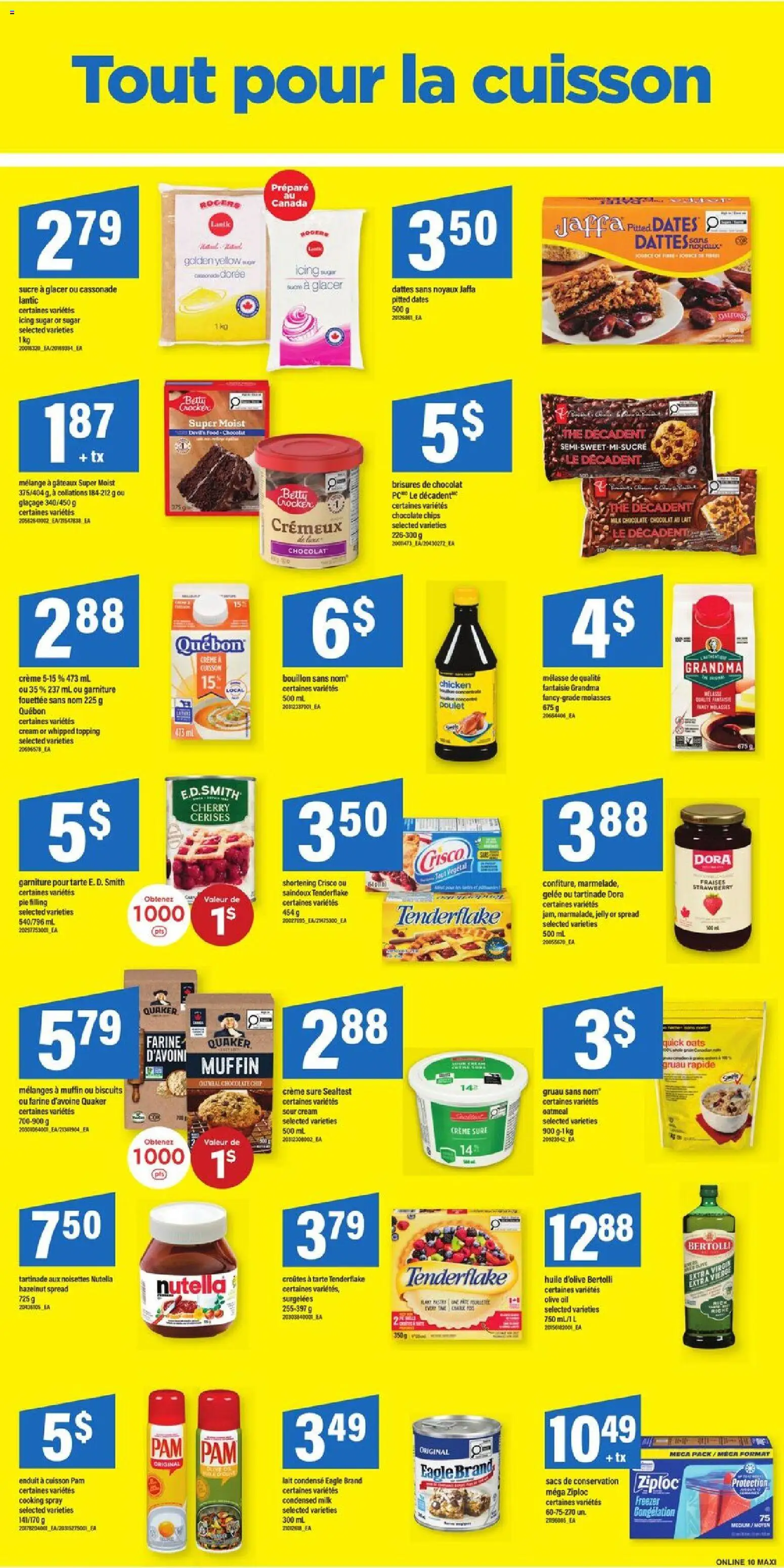 Maxi flyer valid from Sep 10, 2026 | Page: 14