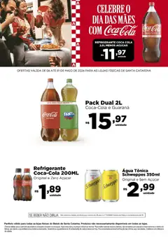 Bistek Supermercados ofertas Femsa  - Pré-Visualização do folheto da loja Bistek Supermercados, válido de 06.05.2026 | Página: 2 | Produtos: Guaraná, Fanta, Água tônica, Cola