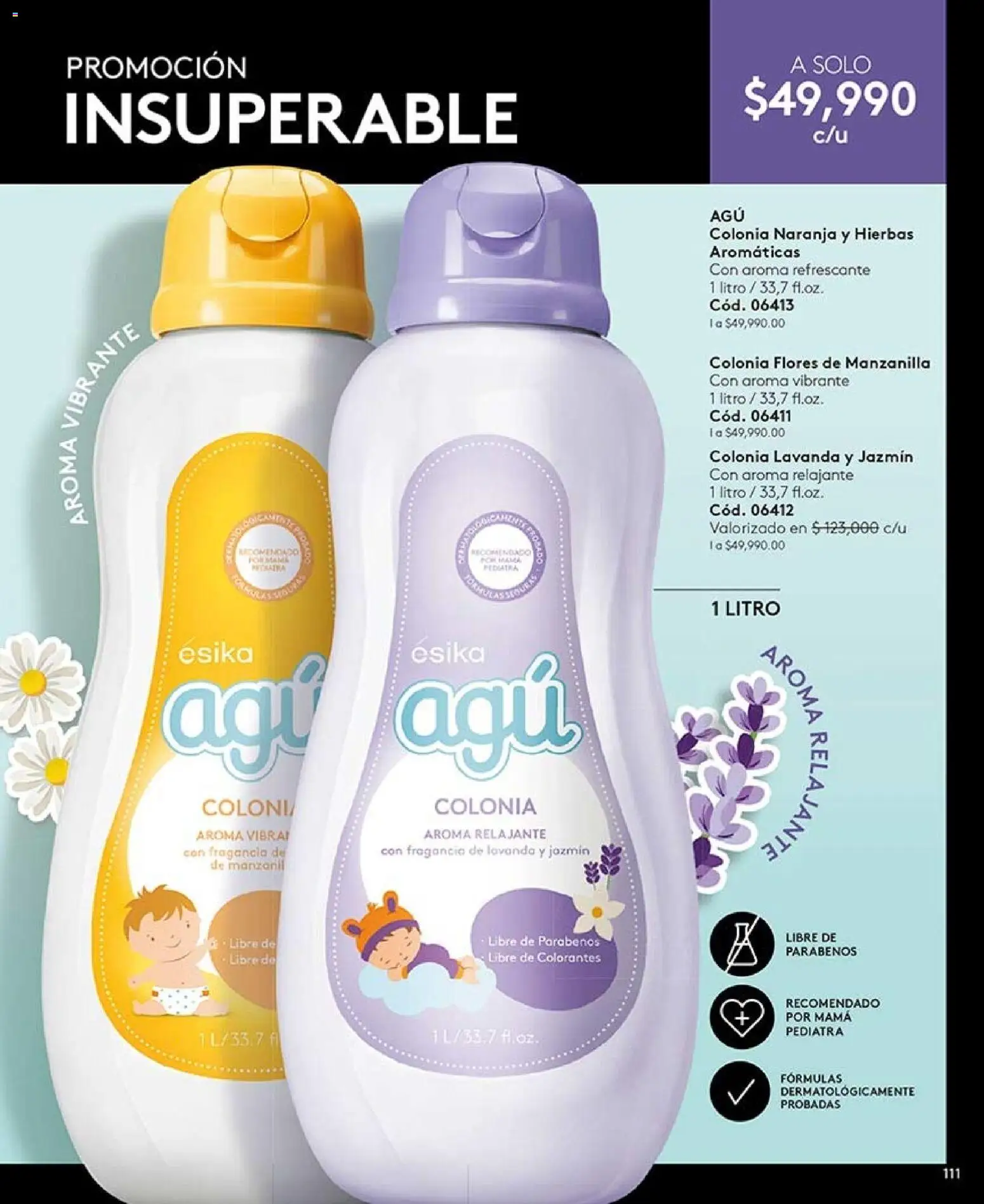 Ésika revista - valida desde el 07/08/2026 | Página: 111 | Productos: Hierbas, Flores, Fragancia