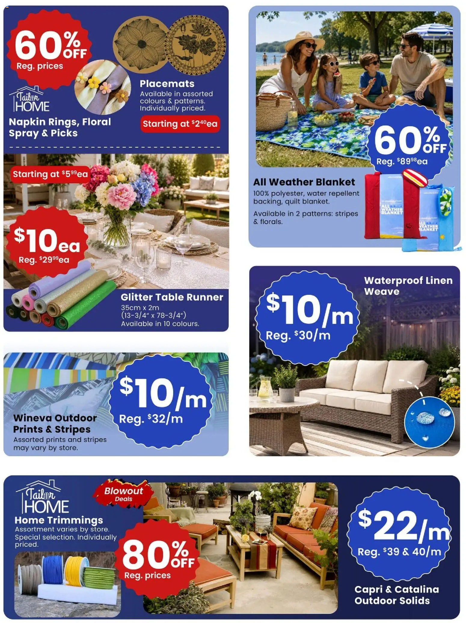 Fabricland flyer valid from Aug 1, 2026 | Page: 13