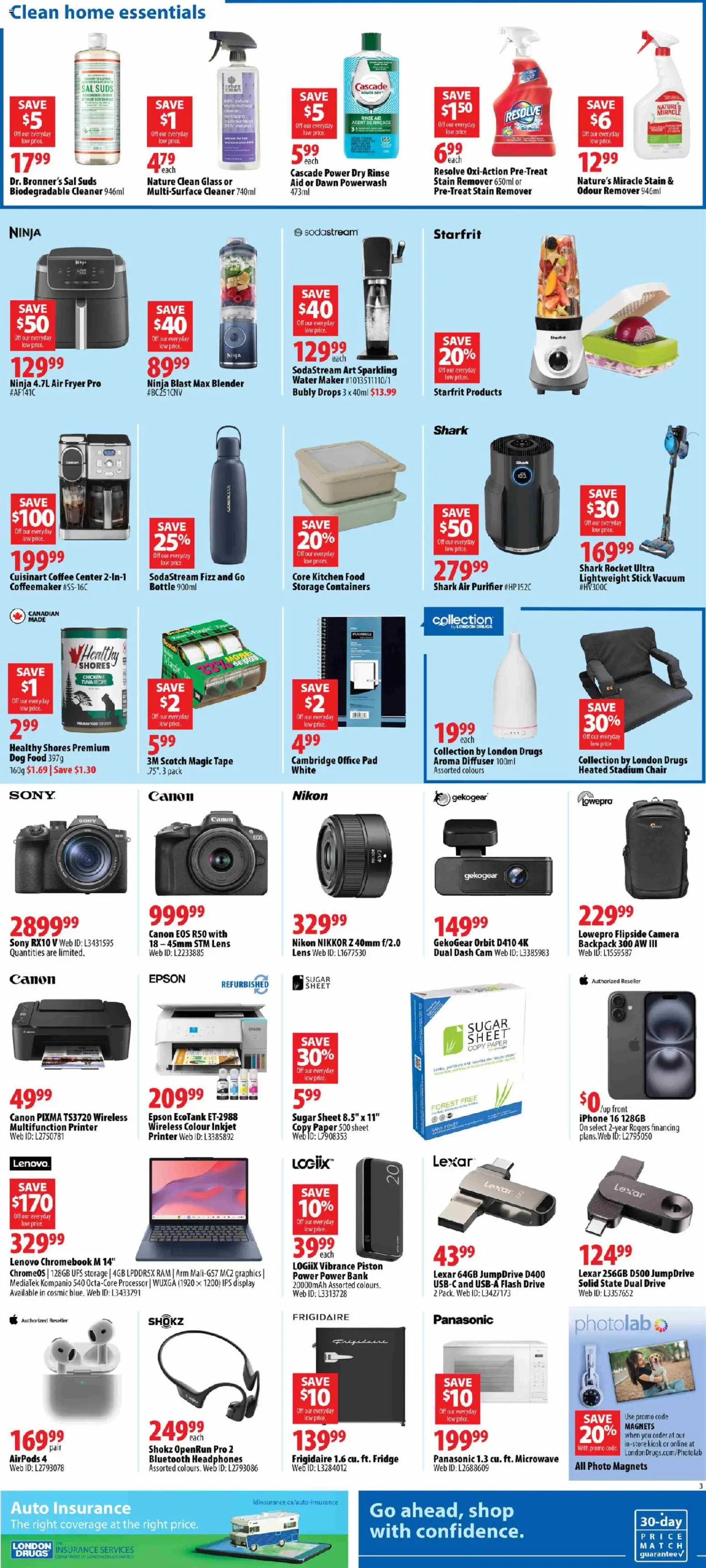 London Drugs flyer valid from Sep 3, 2026 | Page: 4