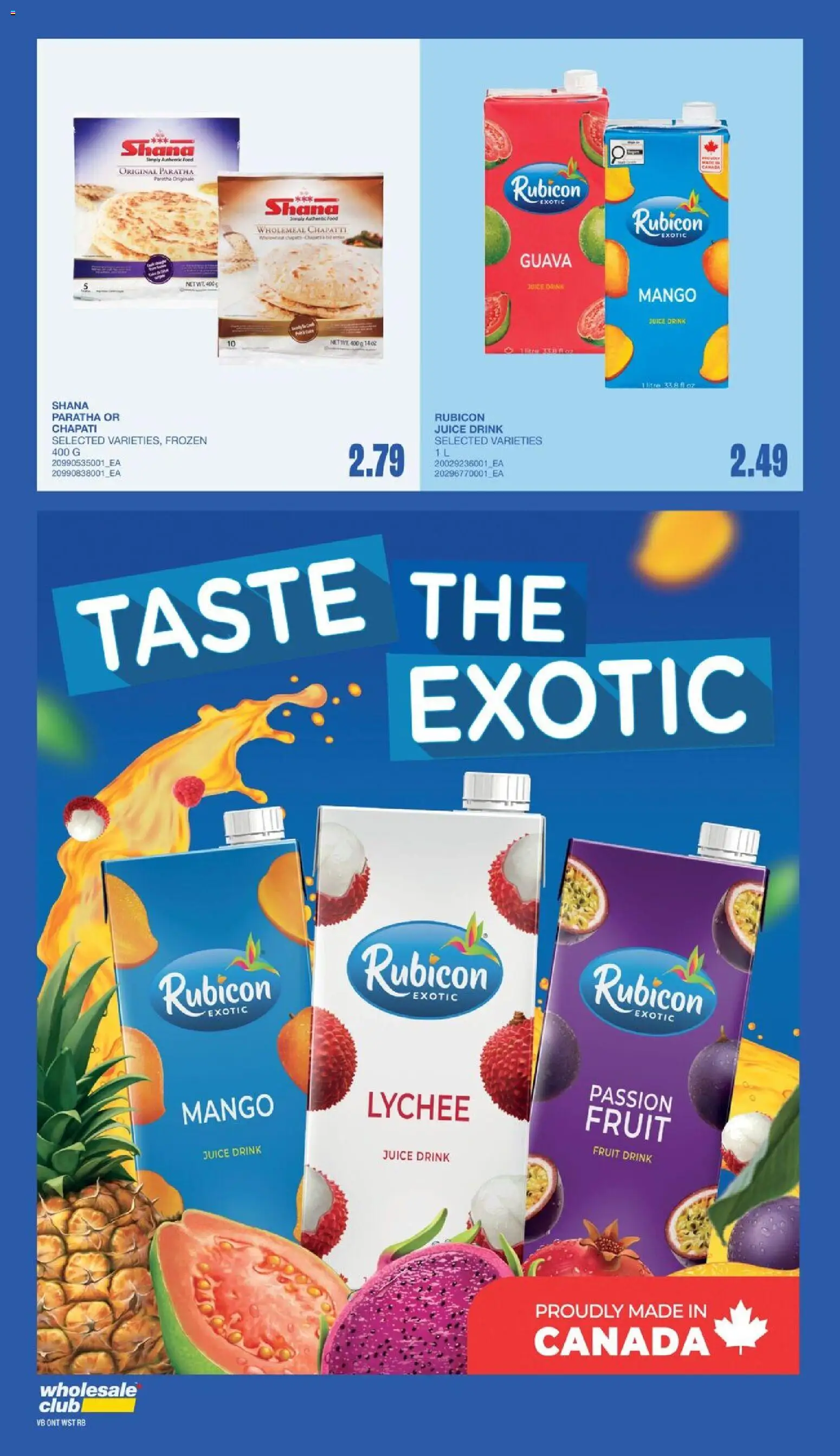 Wholesale Club flyer valid from Jul 30, 2026 | Page: 33 | Products: Ingredients