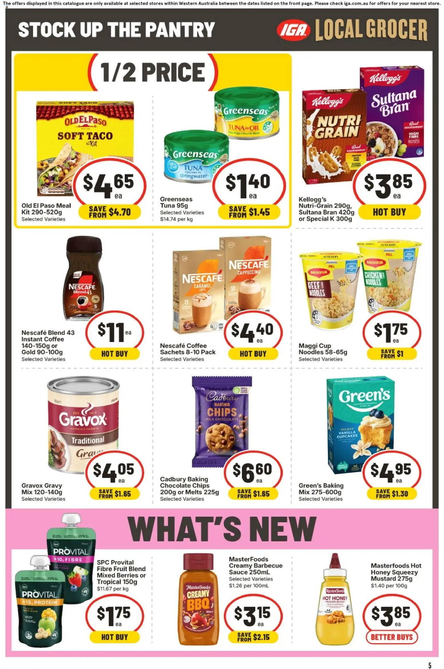 IGA catalogue - valid from 07/10/2026 | Page: 5