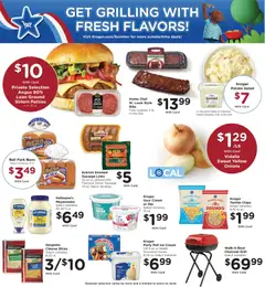 Preview of Kroger weekly ads valid from 07/08/2026 | Page: 5 | Products: Chips, Cream, Ice cream, Onion